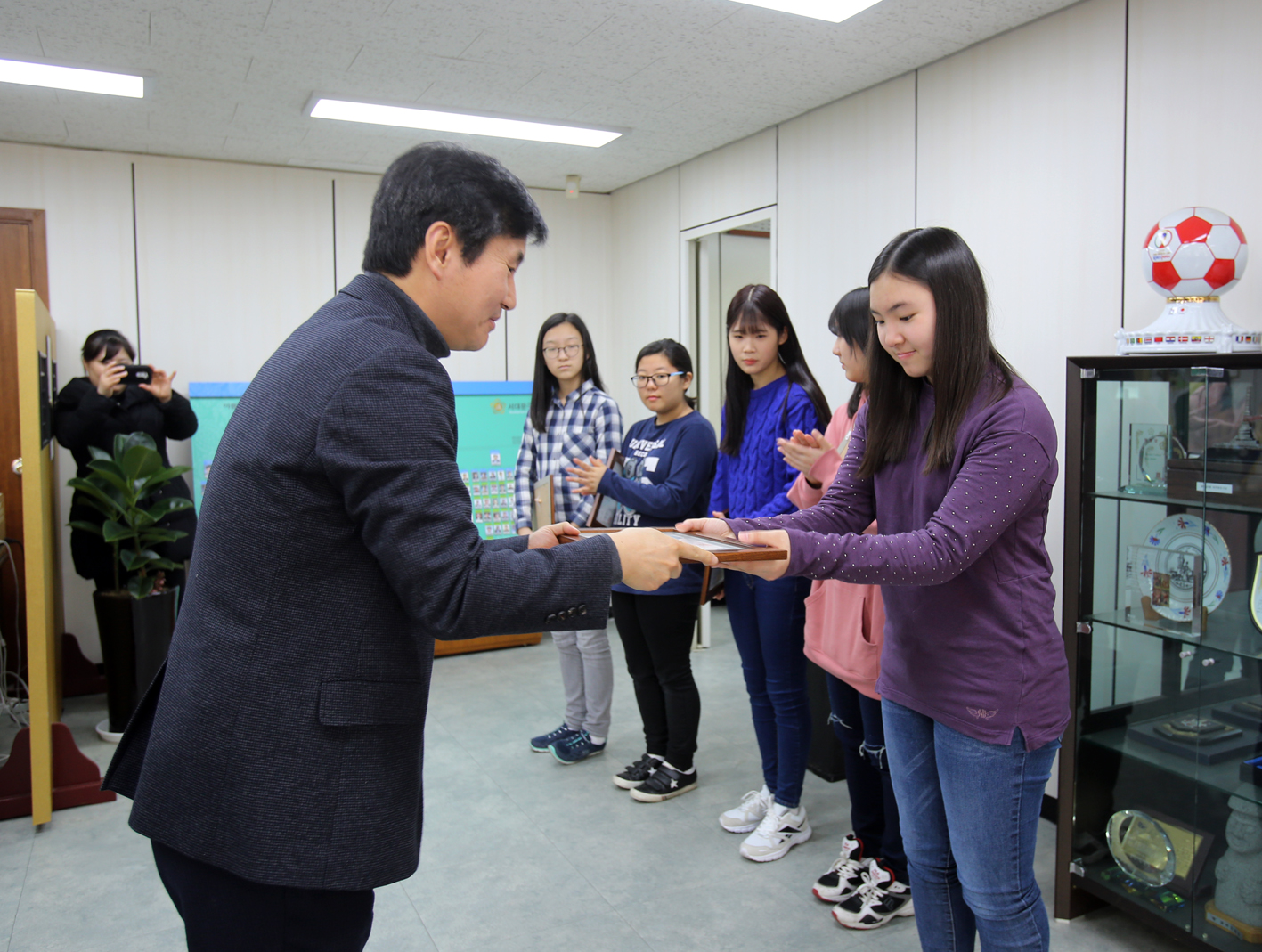 노리누리 청소년 풍물단 표창 수여식 5