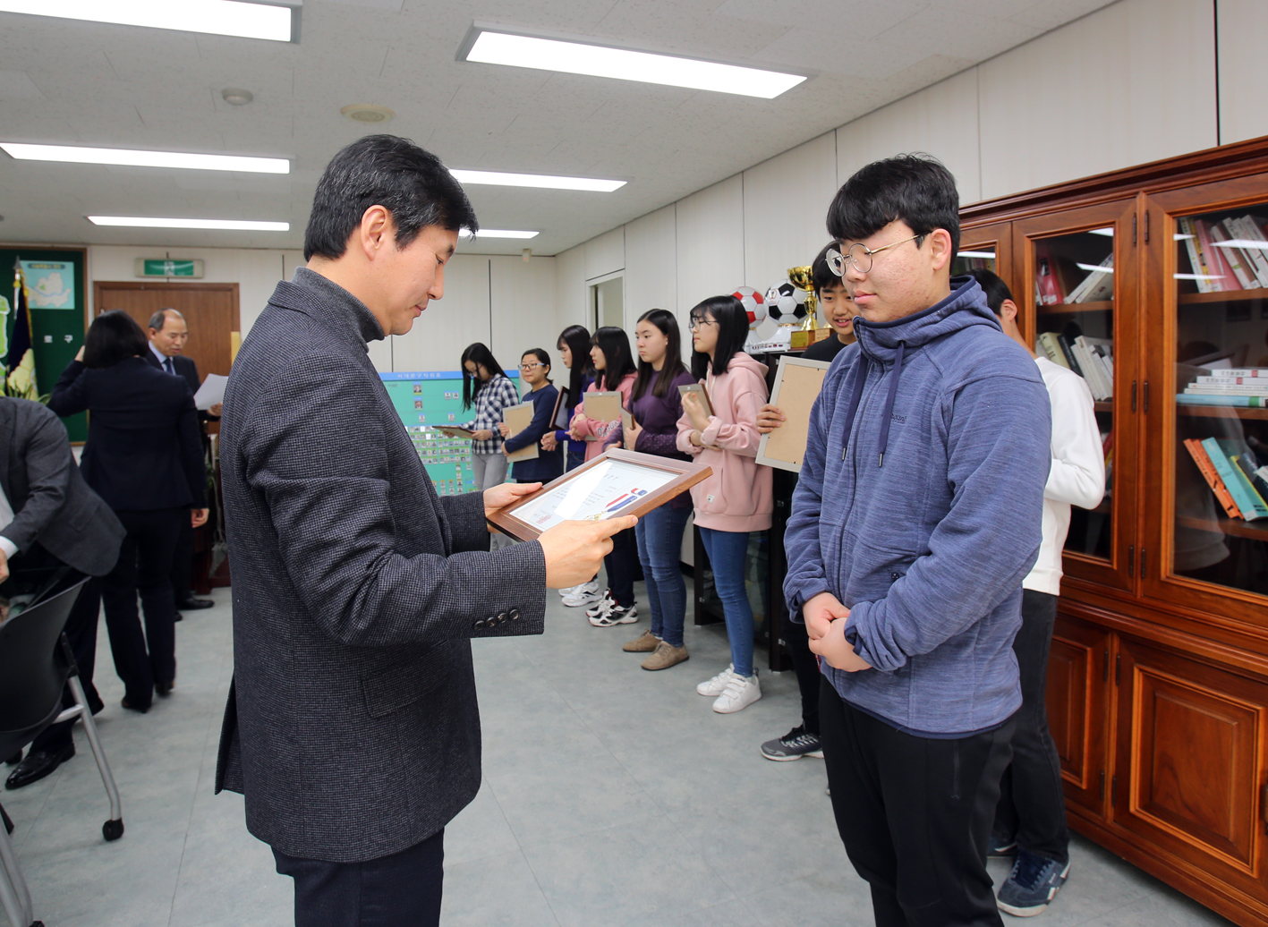 노리누리 청소년 풍물단 표창 수여식 9