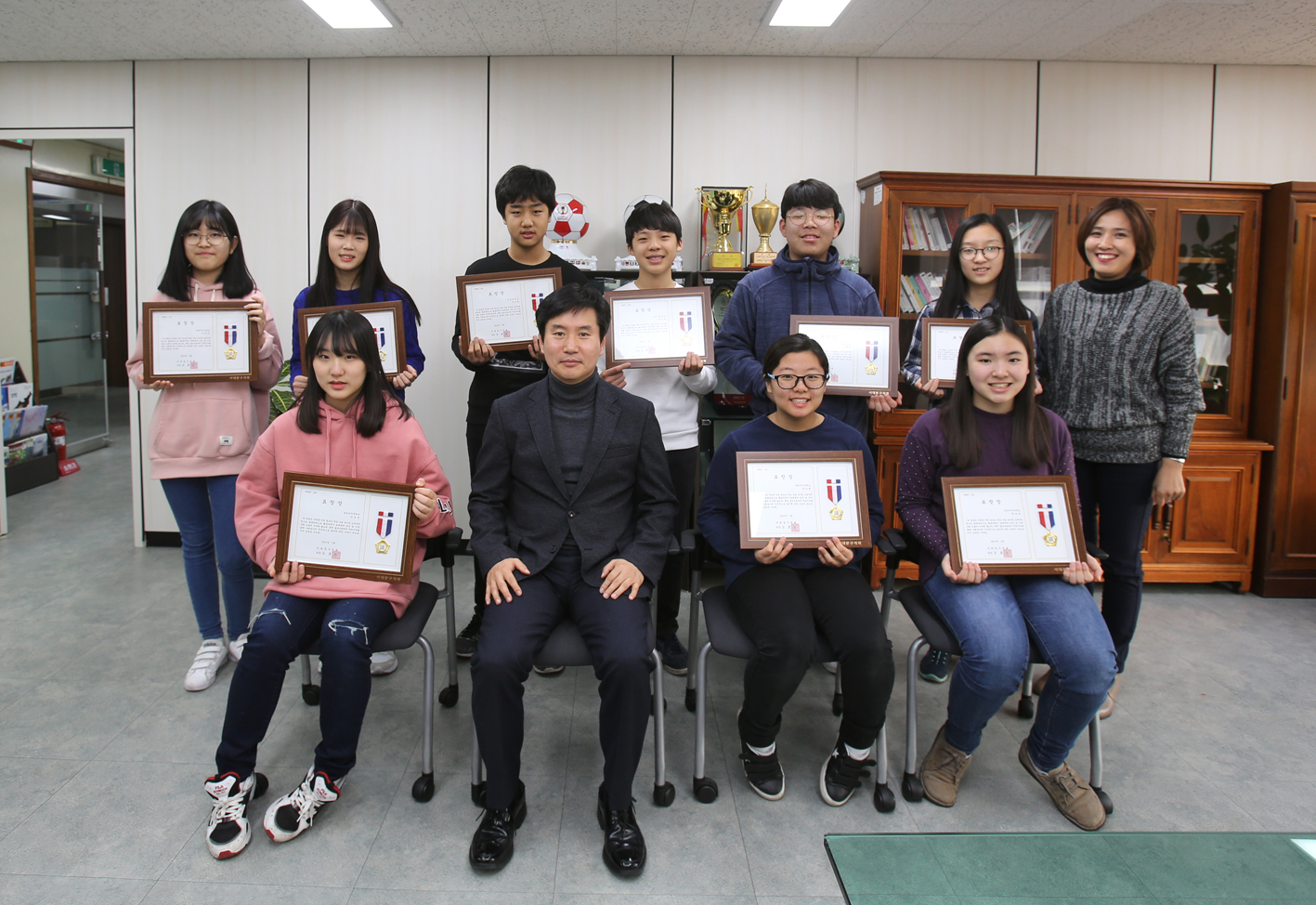 노리누리 청소년 풍물단 표창 수여식 11