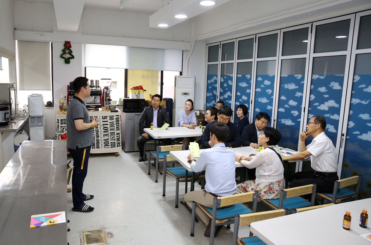 행정복지위원회 현장방문(노원발달장애인 평생교육센터) 3