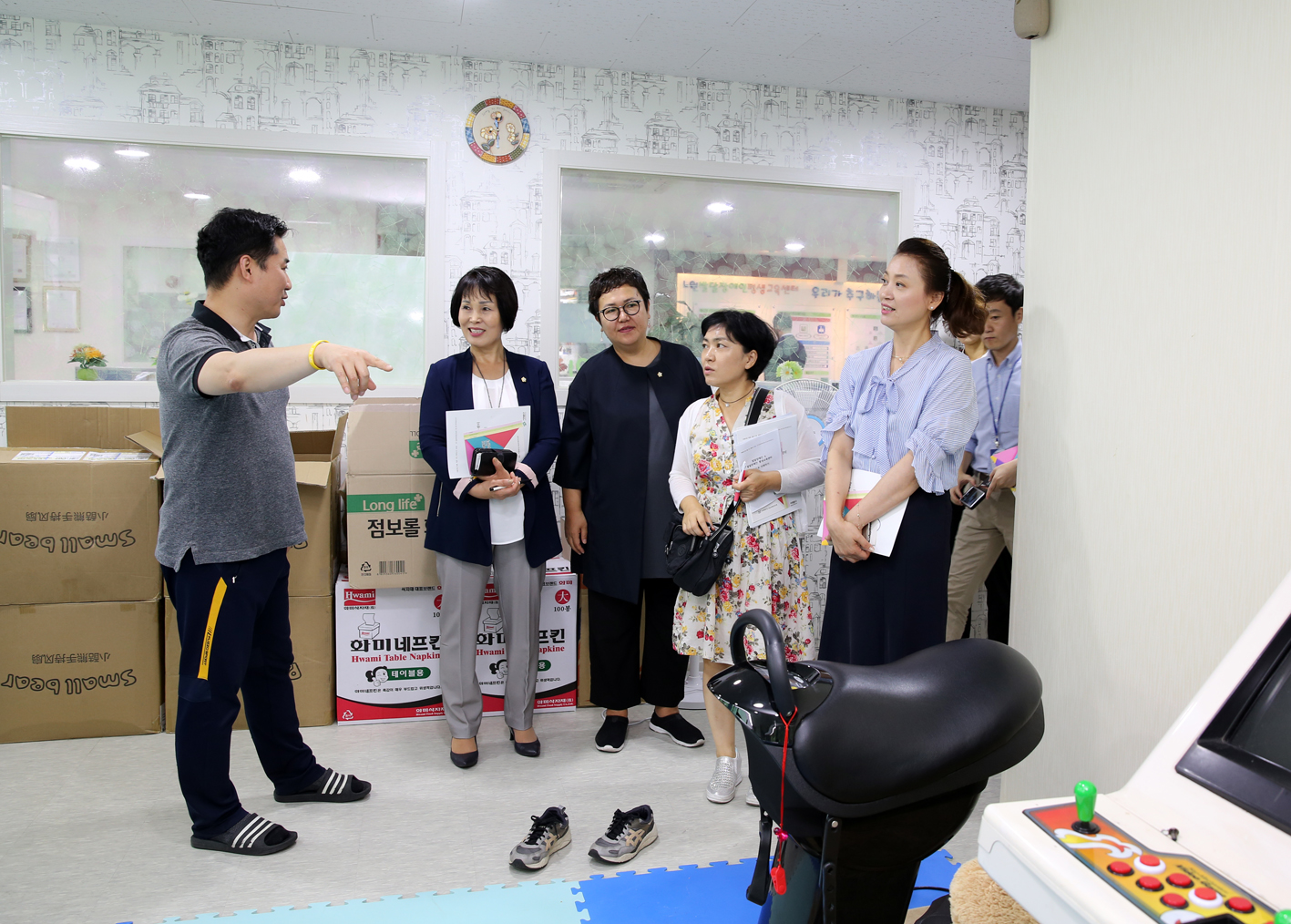 행정복지위원회 현장방문(노원발달장애인 평생교육센터) 6