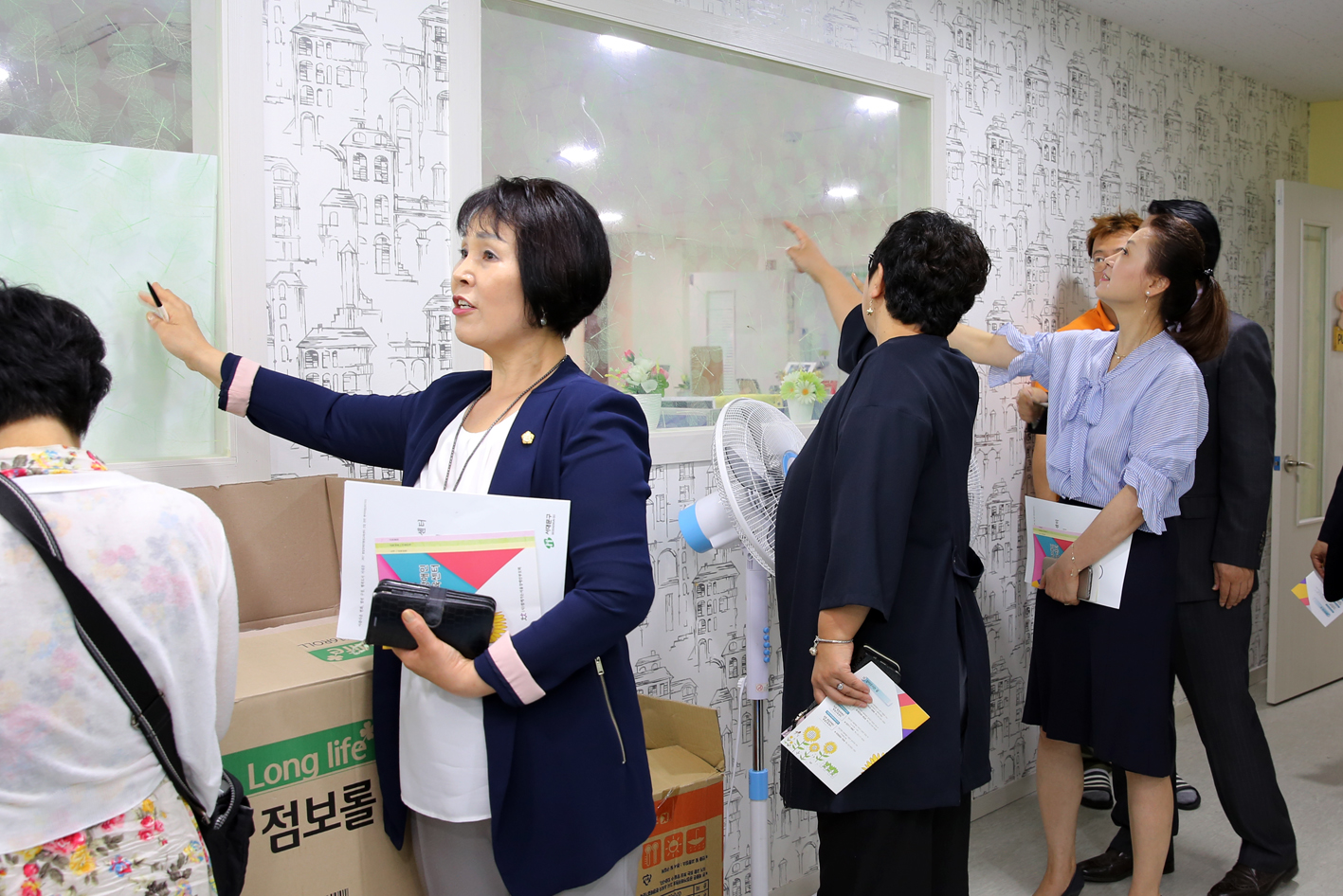 행정복지위원회 현장방문(노원발달장애인 평생교육센터) 8