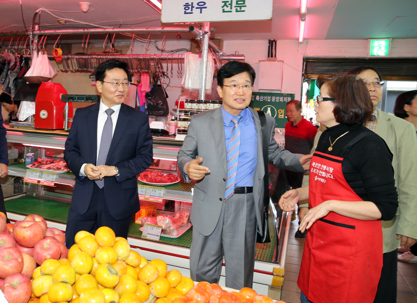 남가좌2동 백련시장 현장방문 7