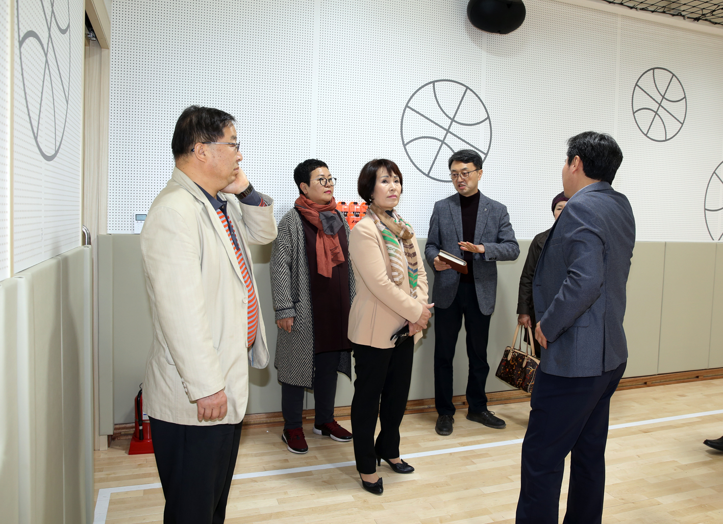 다목적체육관 현장방문 21