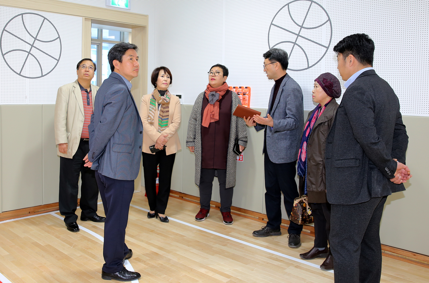 다목적체육관 현장방문 22