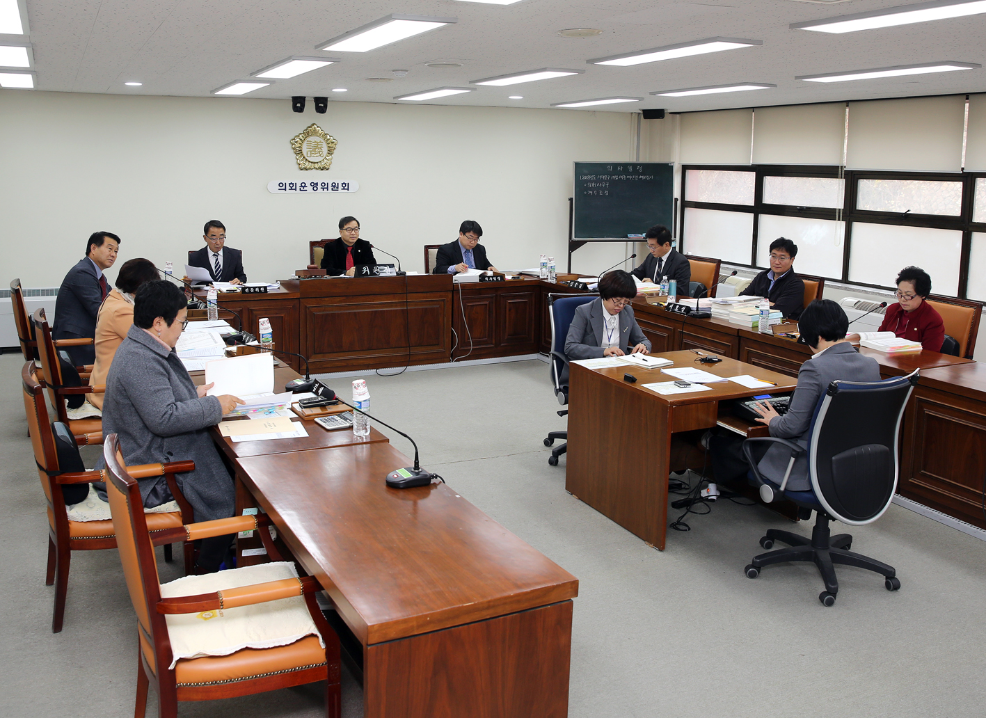 제238회 정례회 의회운영위원회 2018년도 서대문구 세입 세출 예산안 예비심사 1