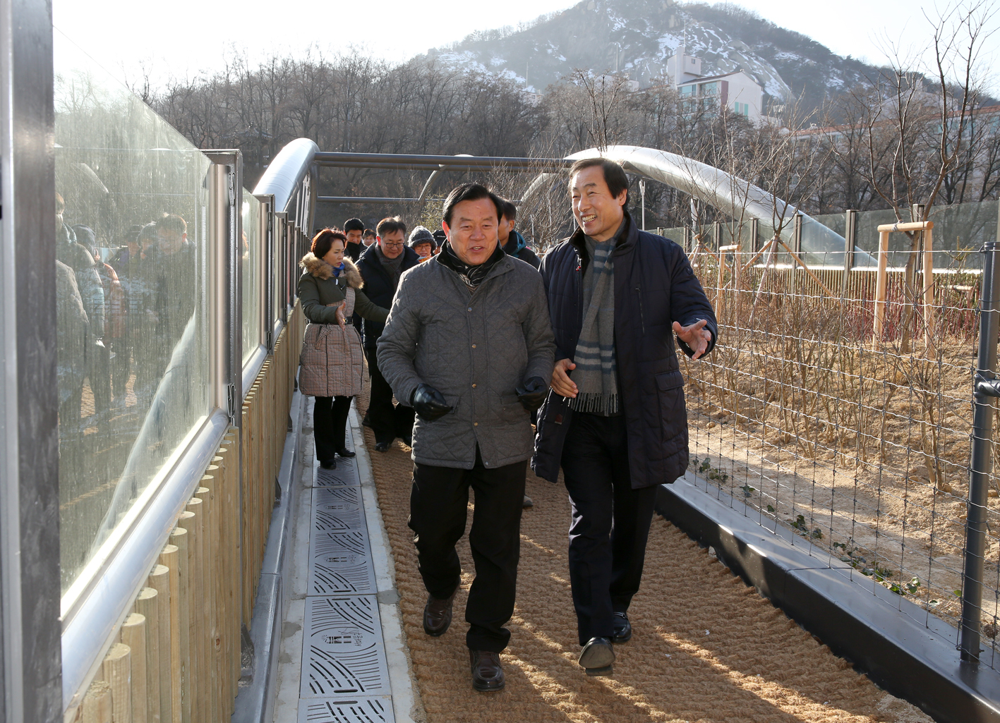 무악재 녹지연결로 준공식 15