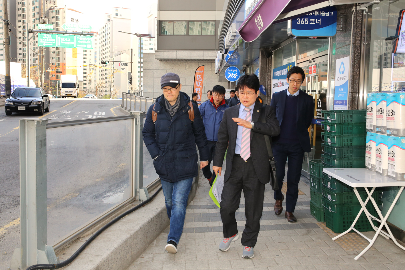 가재울 뉴타운 지역 내 병목구간 현장확인 8
