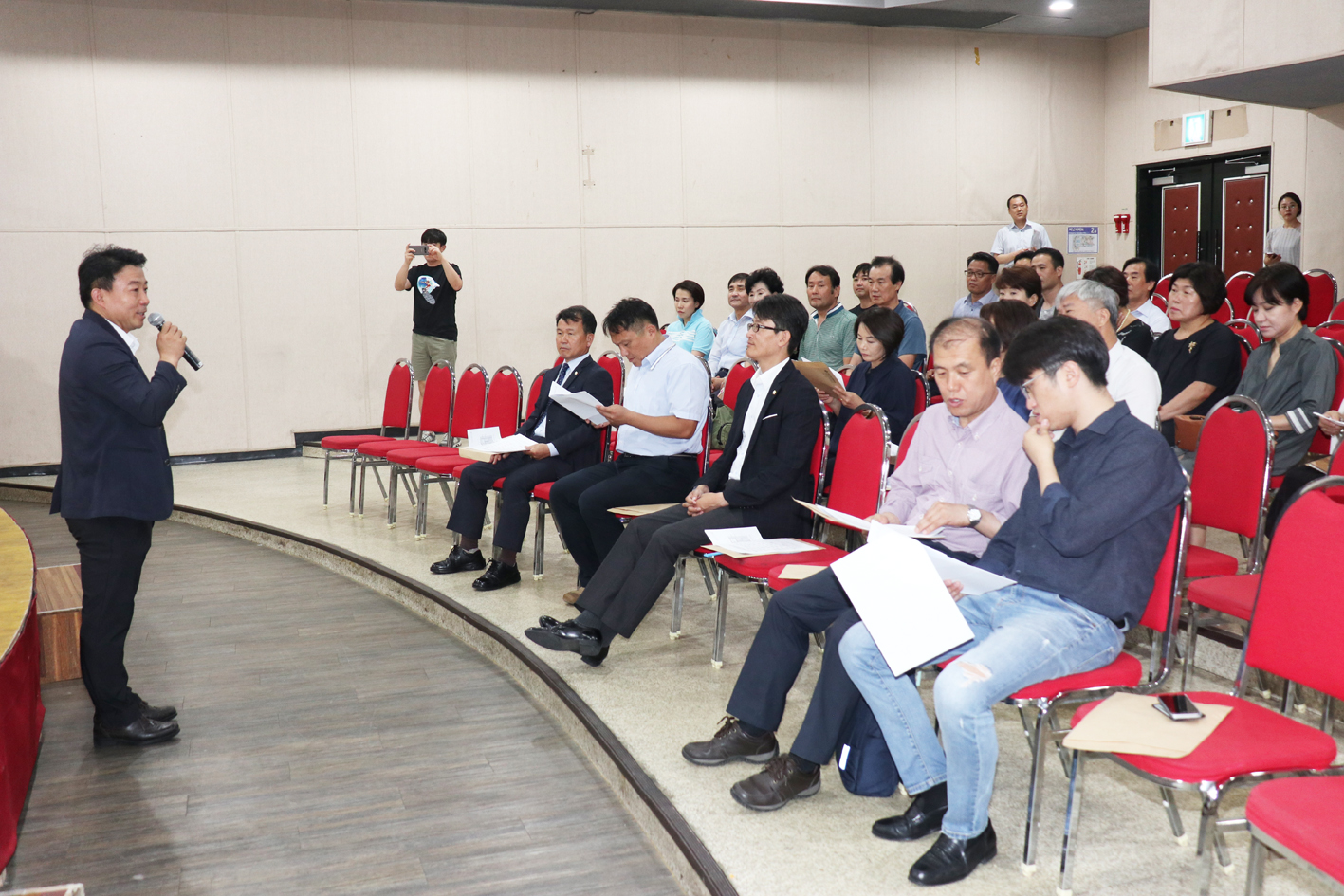 서대문문화체육회관 보수,보강 공사 등 공사설명회 및 현장방문 1