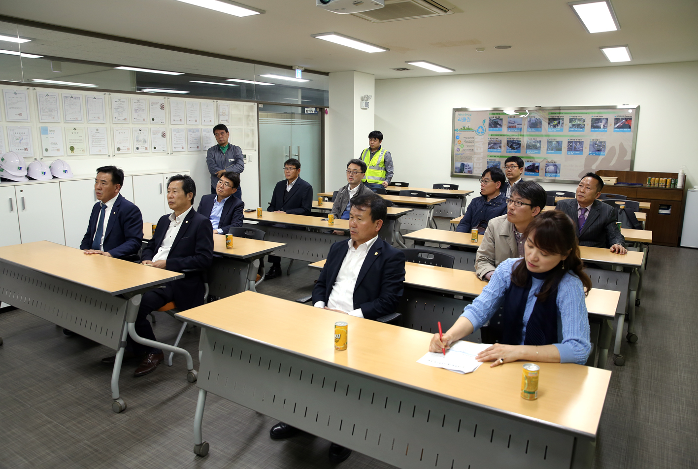 재정건설위원회 송파구 음식물류폐기물 처리장 현장방문 5