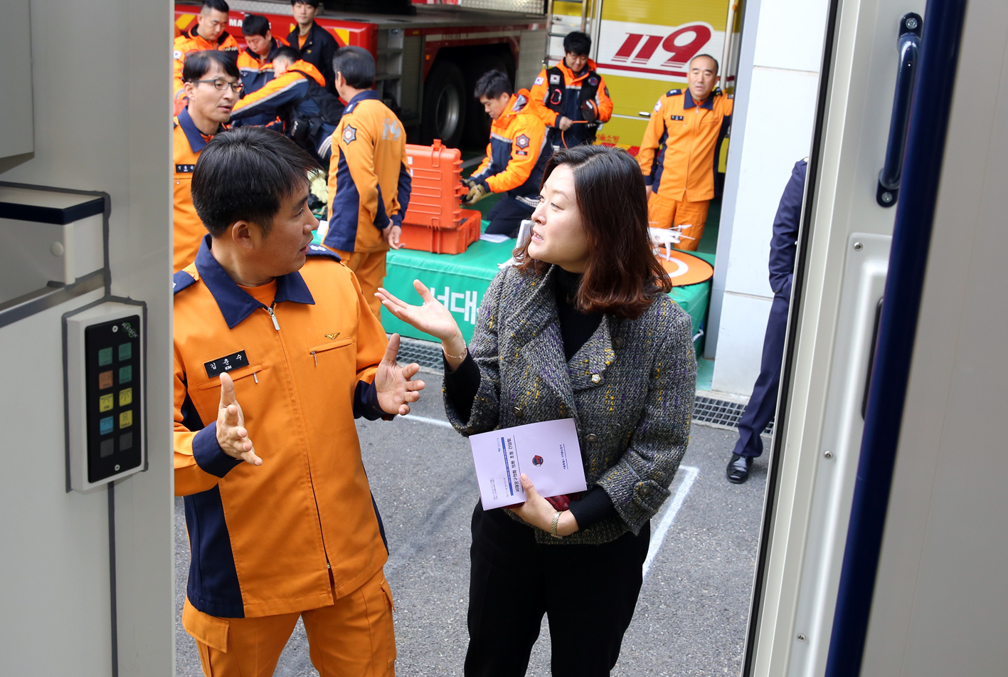 2018 서대문소방서와 간담회 49