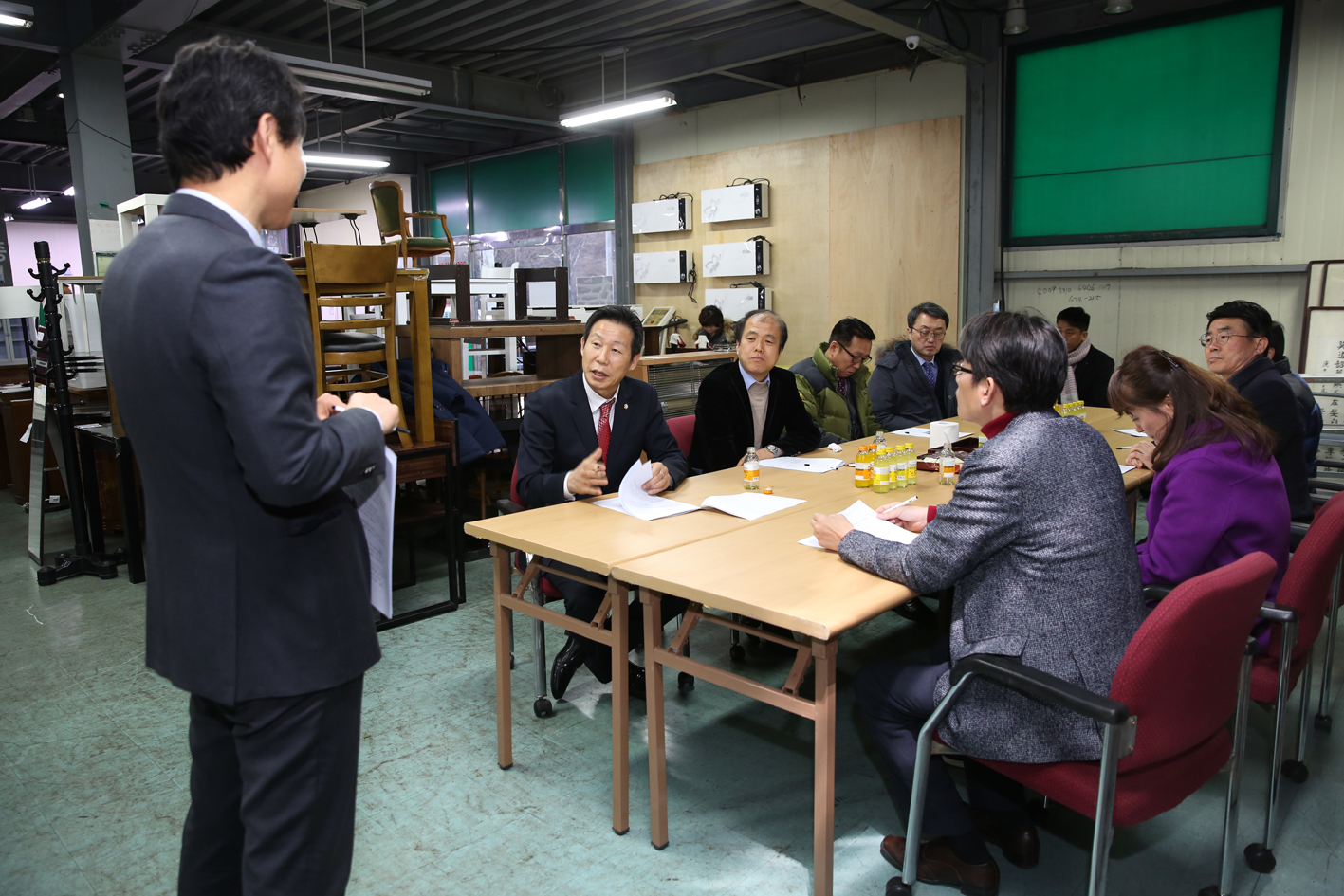 제249회 제2차 임시회 재정건설위원회 재활용센터 현장방문 2
