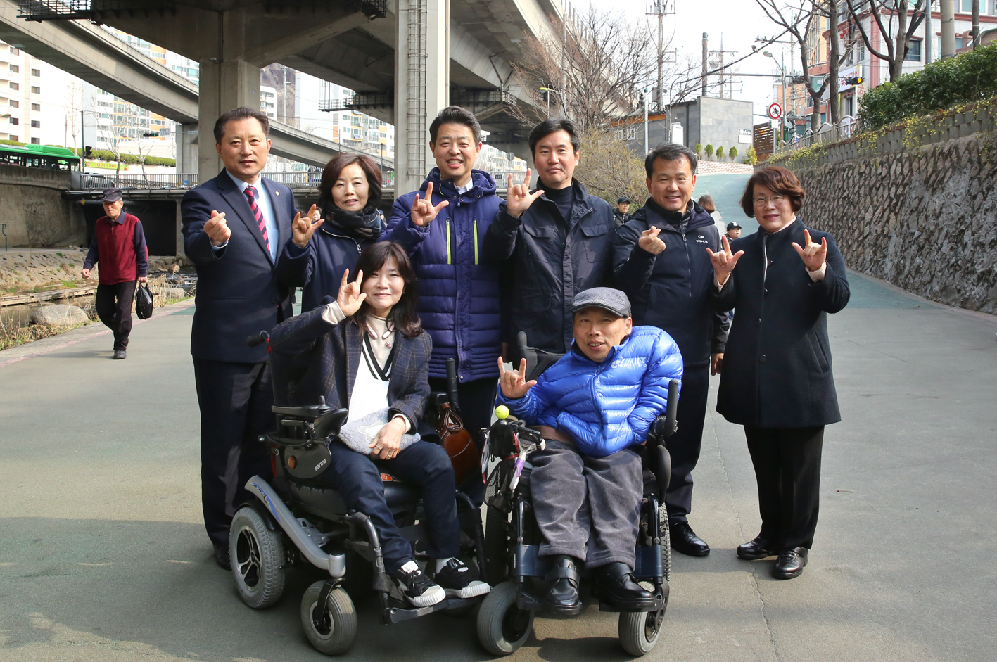홍제천 단절구간 산책로 개통식 및 걷기대회 40