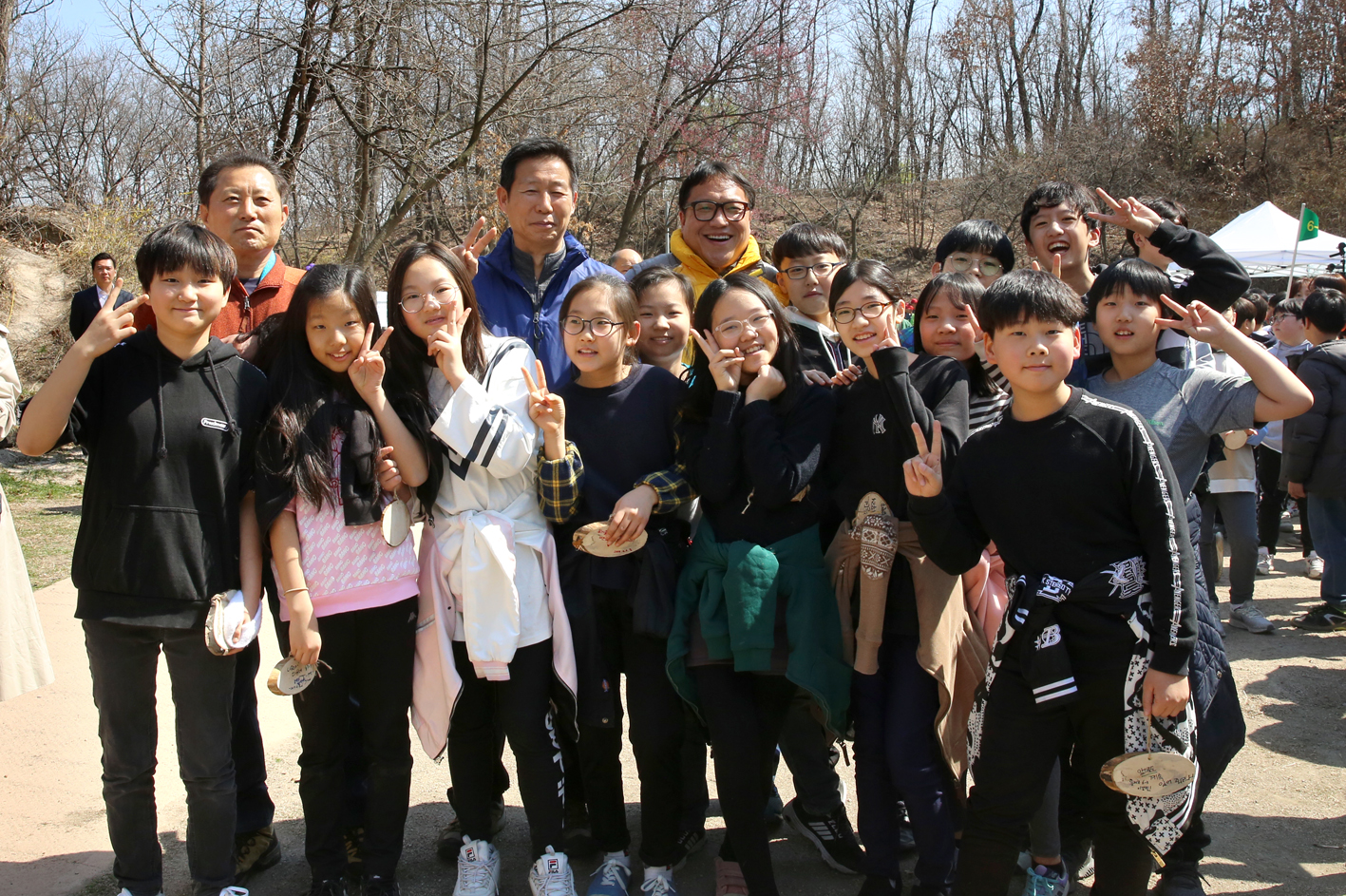 사회공헌형 신림탄소상쇄의 숲조성 북한산 나무심기 9