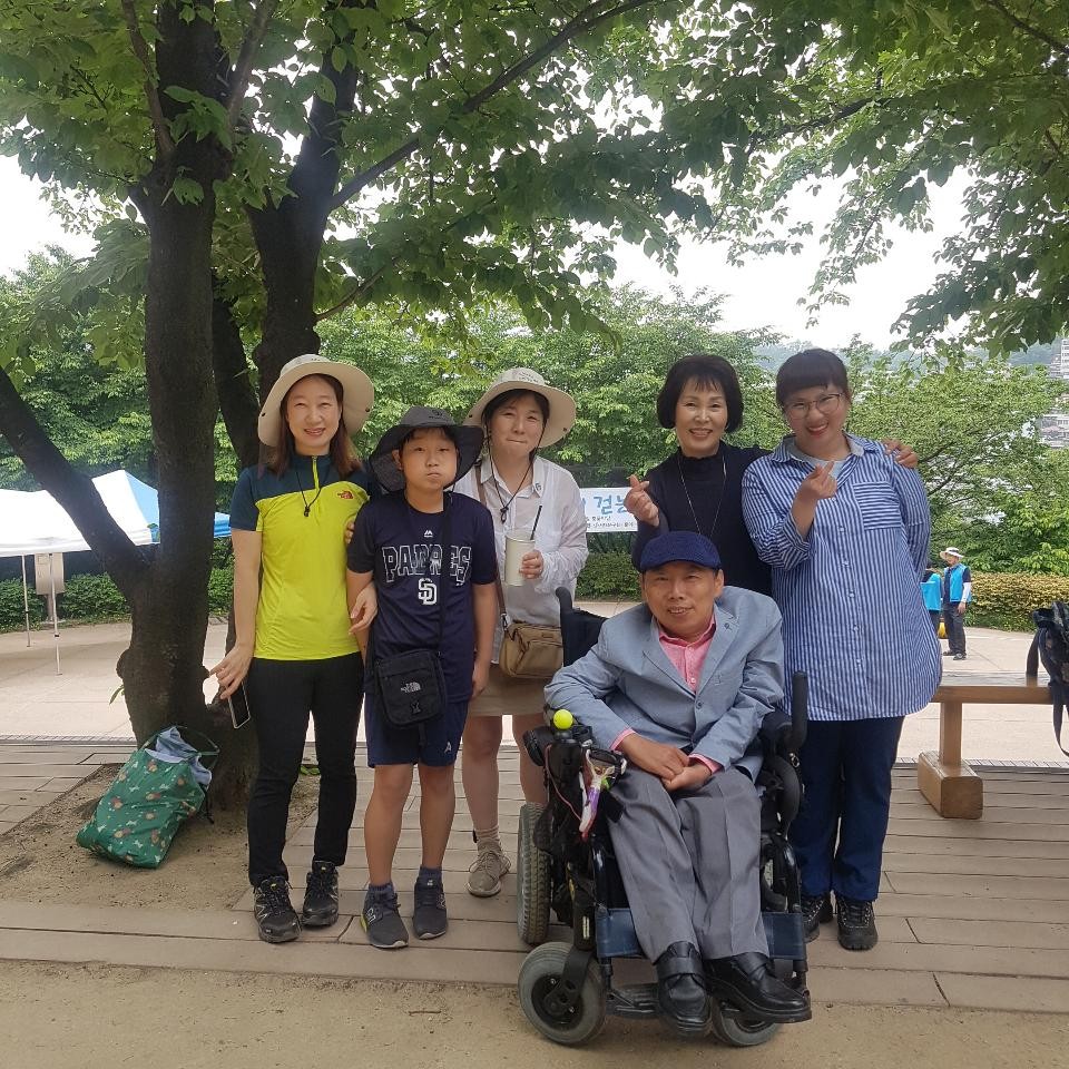 햇살아래 장애인자립생활센터 안산자락길 걷기대회 (네바퀴와 함께 걷는세상) 2