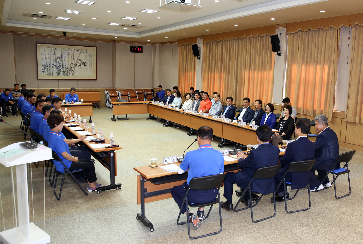 2019년 제12회 정남진장흥물축제(장흥군의회 방문) 6