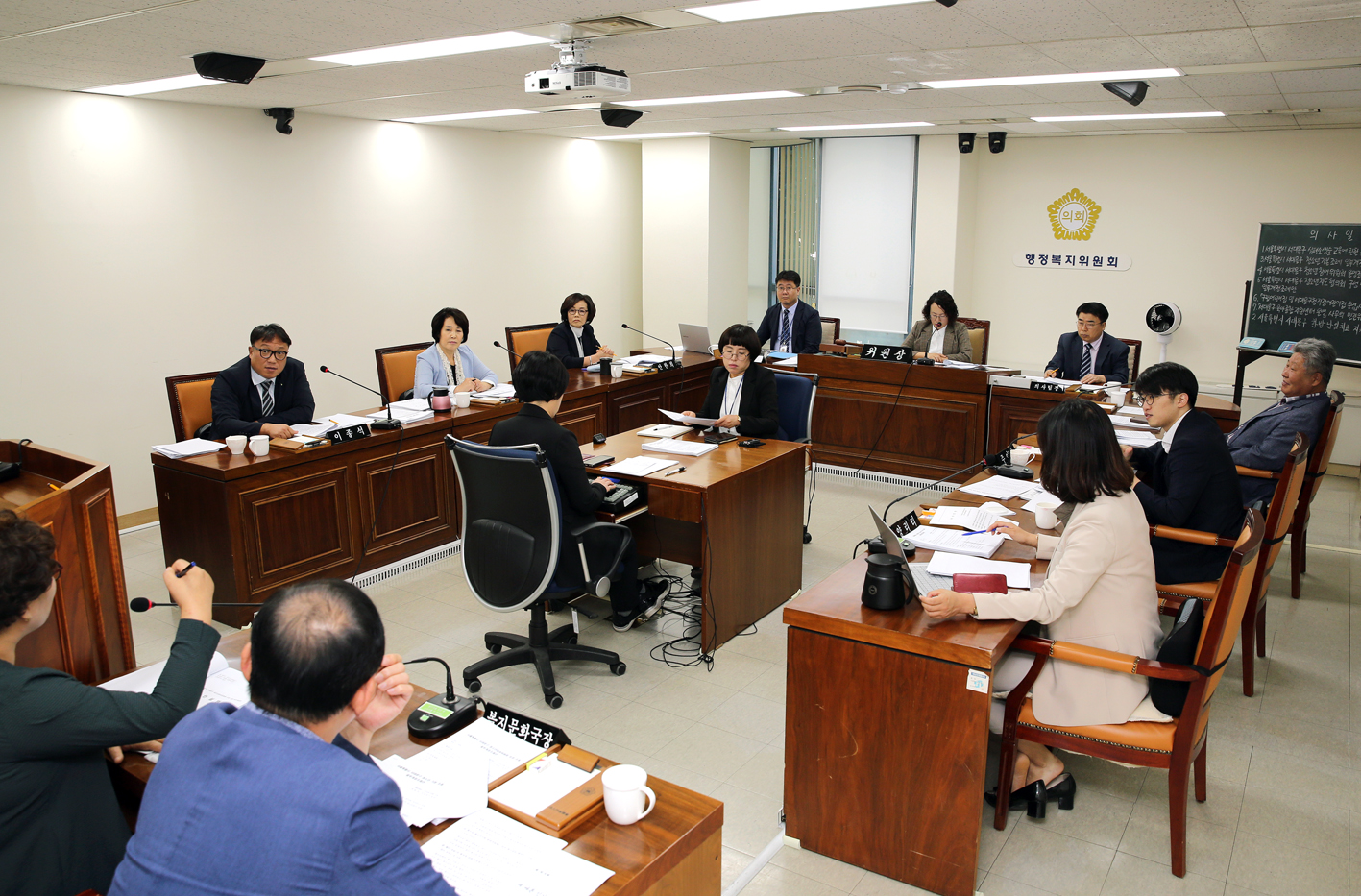제254회 임시회 행정복지위원회 2