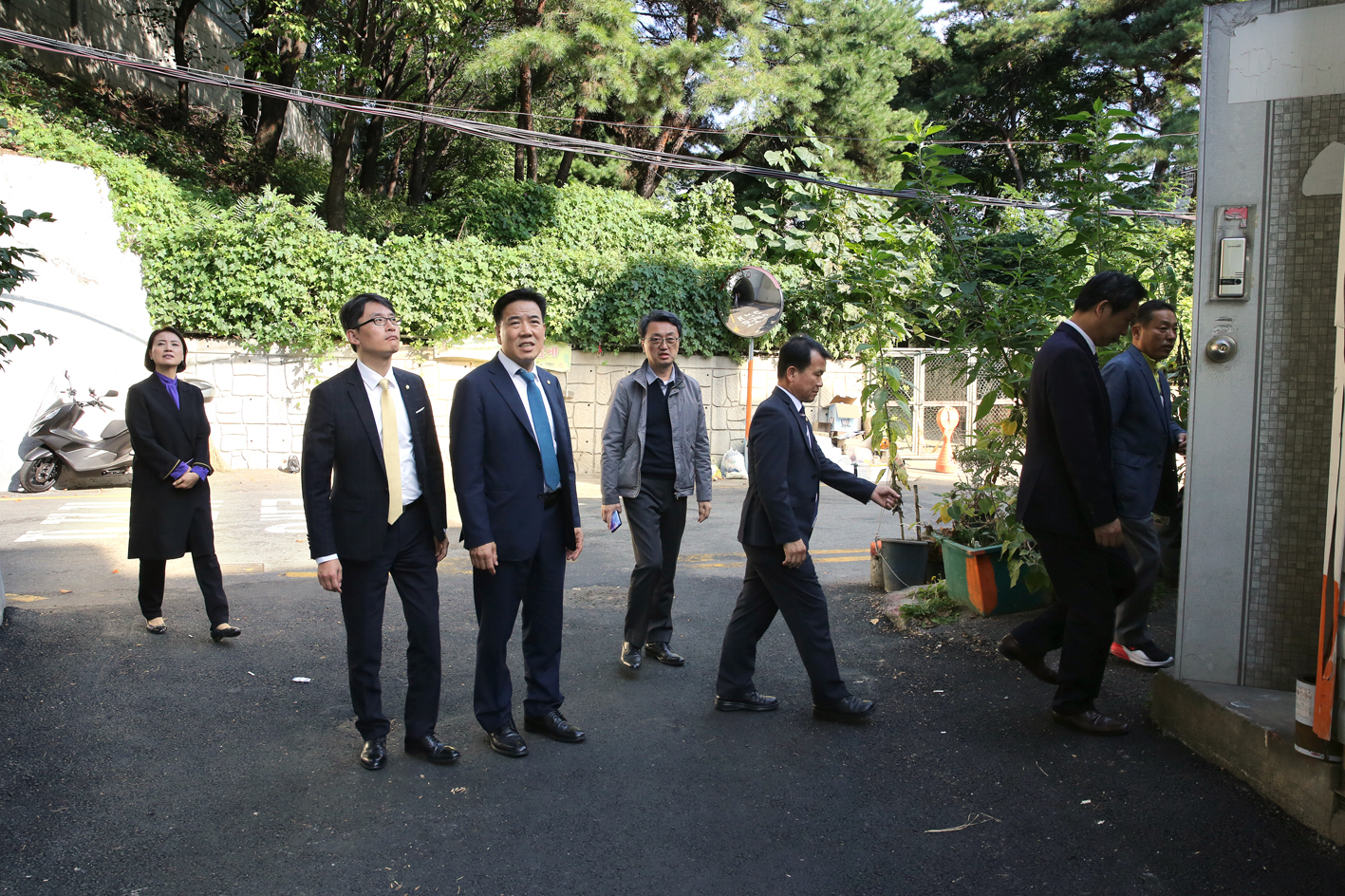제255회 임시회 재정건설위원회 현장방문(신촌동 휴게실) 1