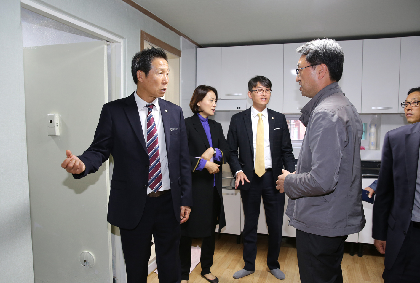 제255회 임시회 재정건설위원회 현장방문(연희동 휴게실) 1