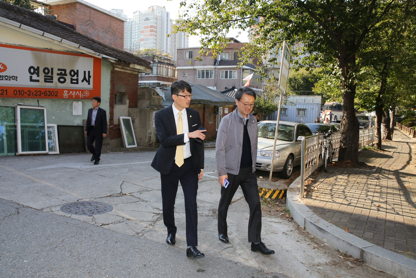 제255회 임시회 재정건설위원회 현장방문(연희동 휴게실) 9