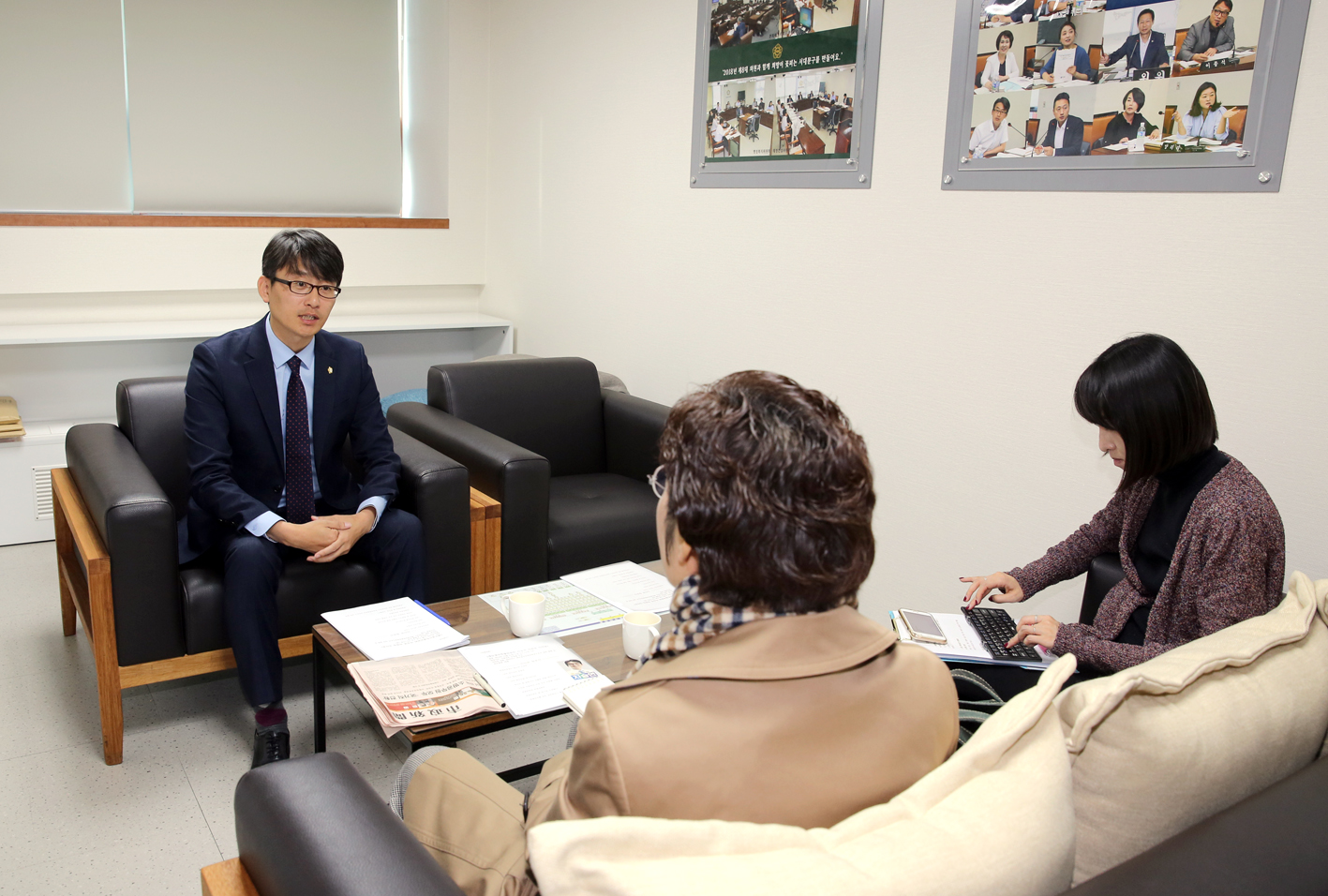 예산결산특별위원회 위원장 인터뷰(시정신문) 1