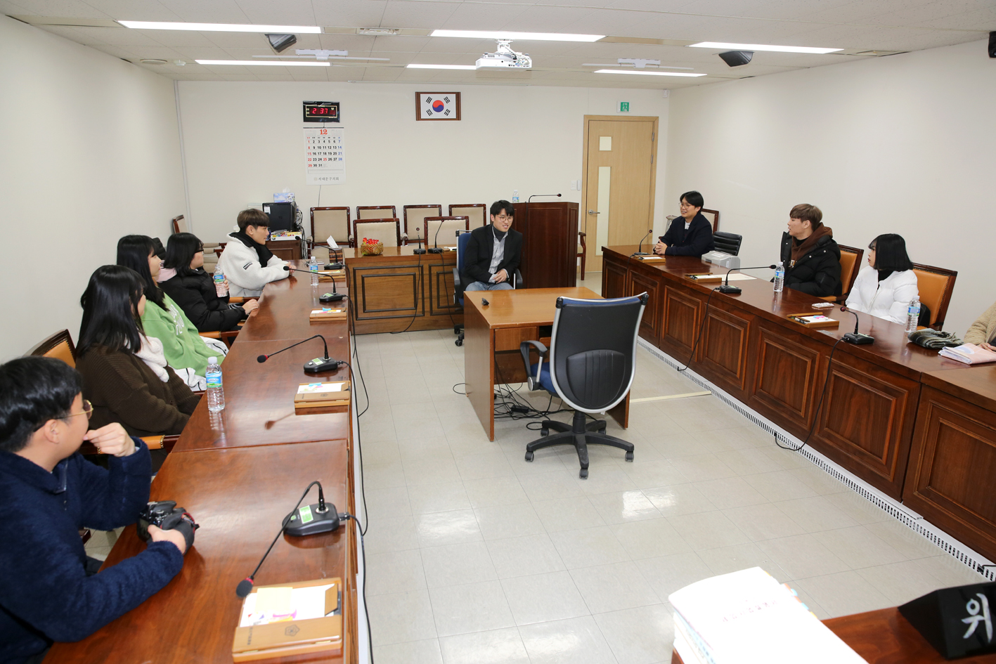 2019 익산시청소년참여에산학교 의회방문 4
