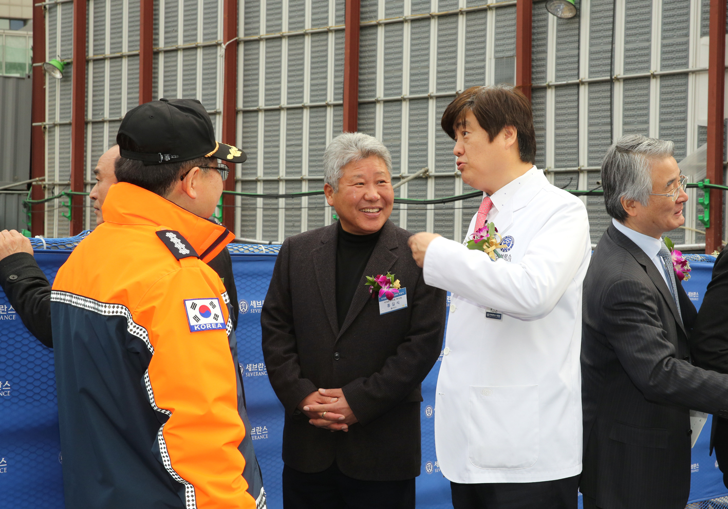 연세중입자암치료센터 착공식 3
