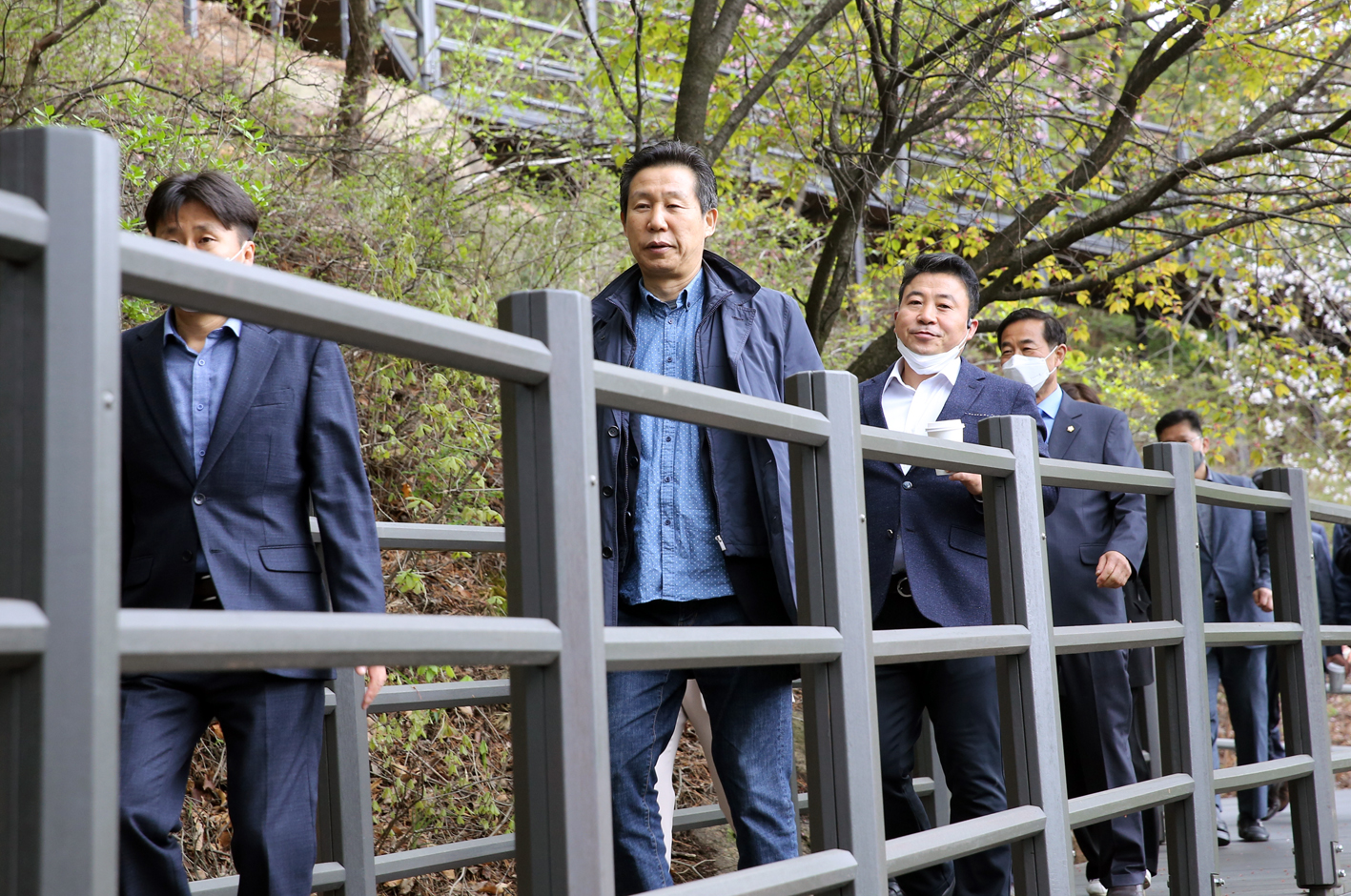 서대문도서관~안산자락실 연결통로 개통식 27