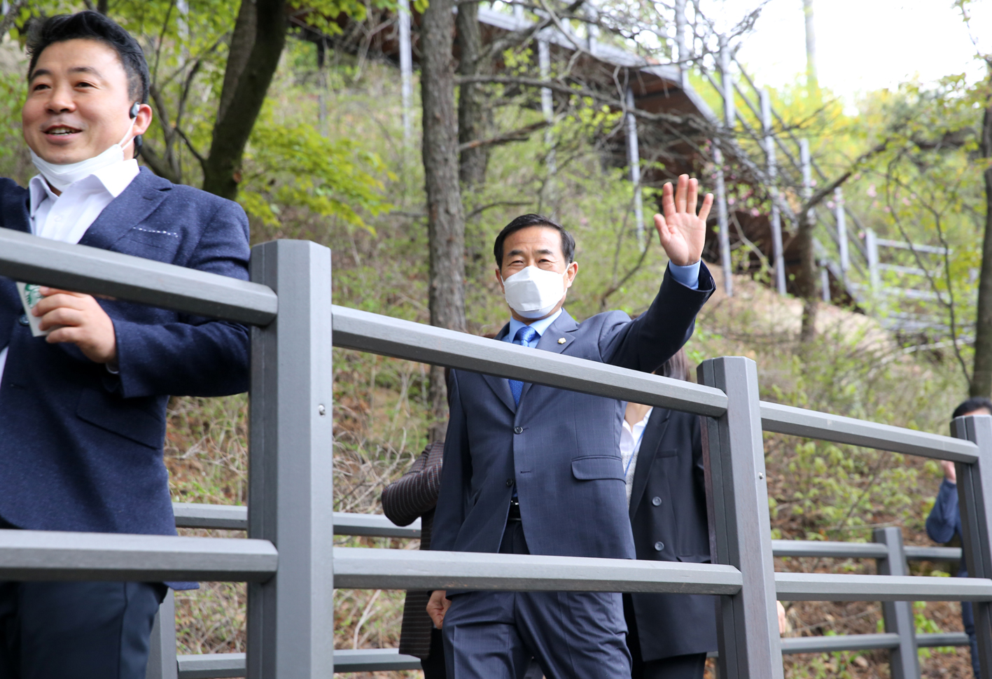 서대문도서관~안산자락실 연결통로 개통식 28