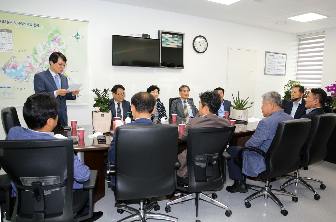 상공회의소 임원과의 간담회 2