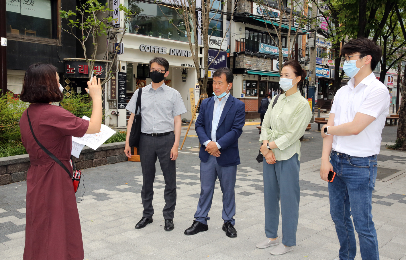 도시혁신연구회 신촌파랑고래 현장방문 2