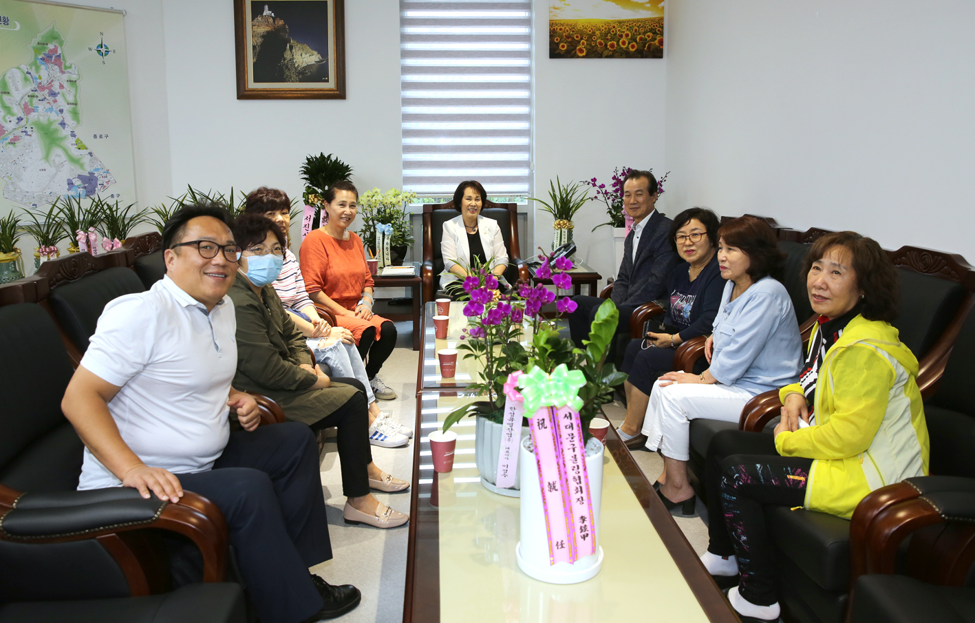 서대문구 볼링협회 회원과의 차담회 2