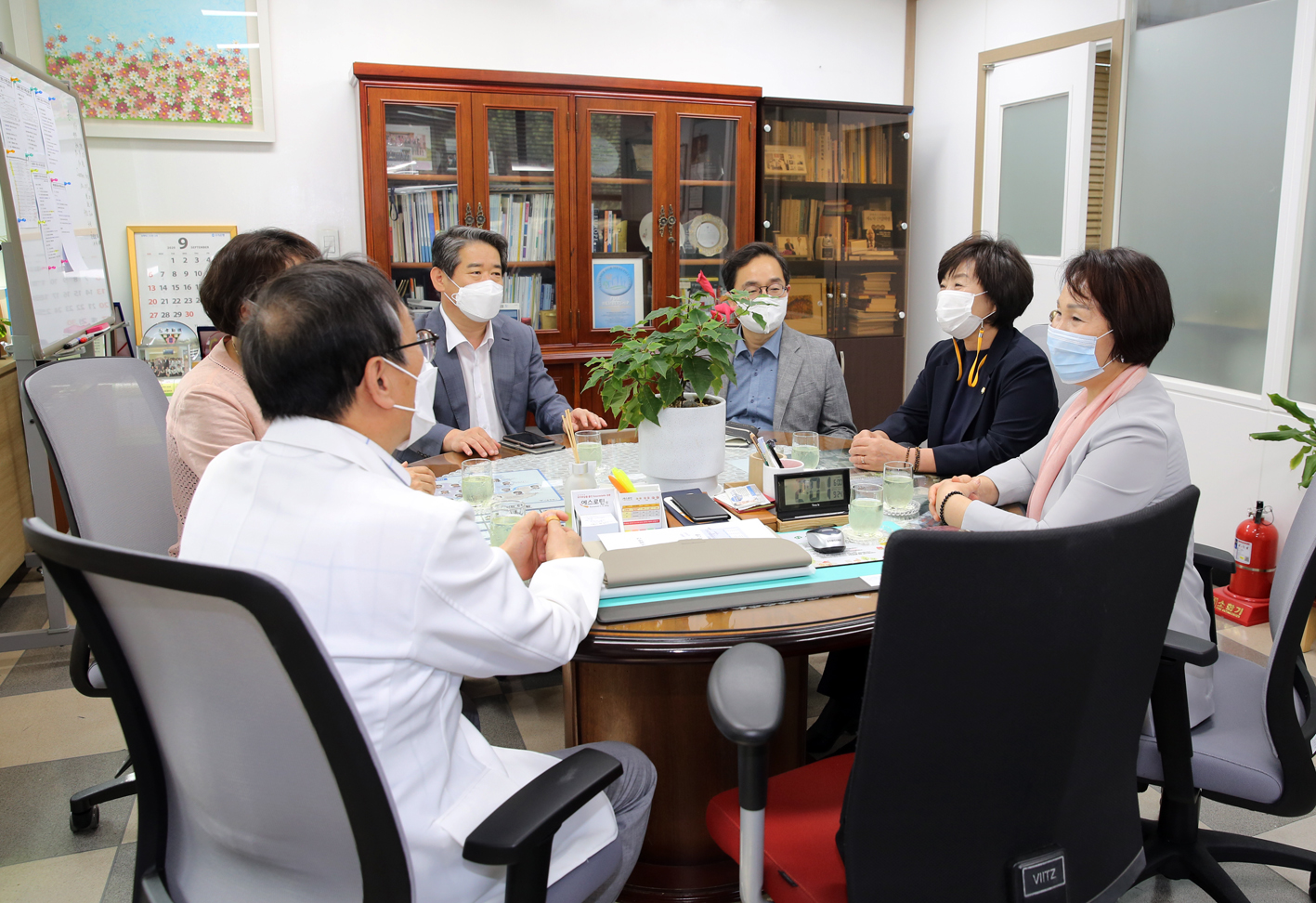 코로나19관련 보건소 직원 격려 4