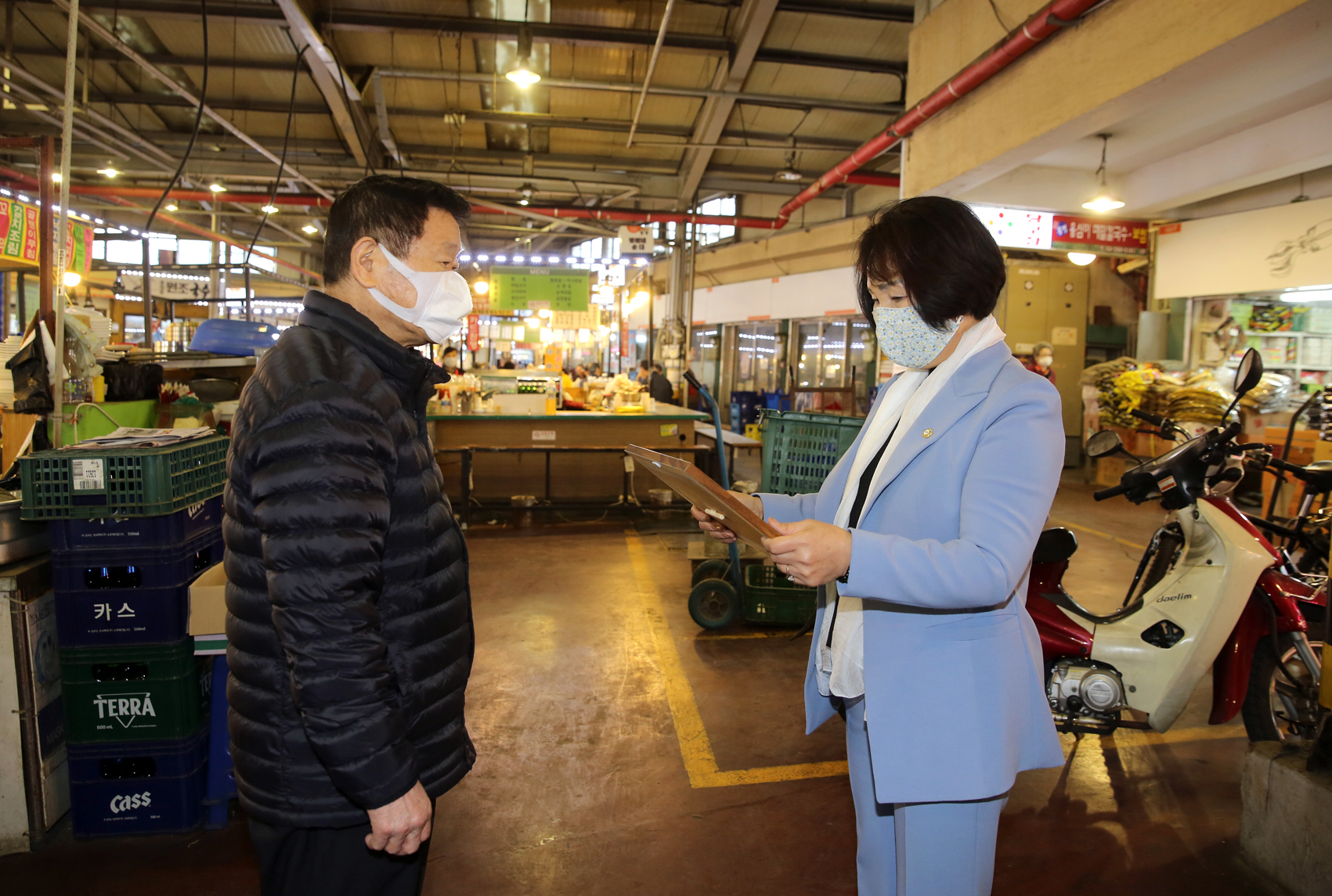 인왕시장 표창장 수여식 3