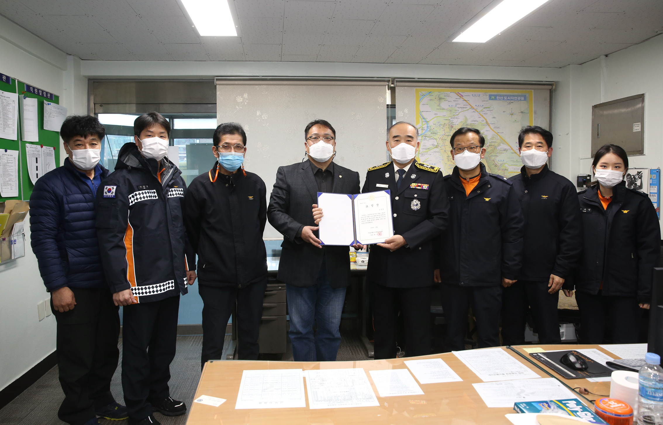 서대문 소방서 홍은센터장 의장 표창장 수여식 3