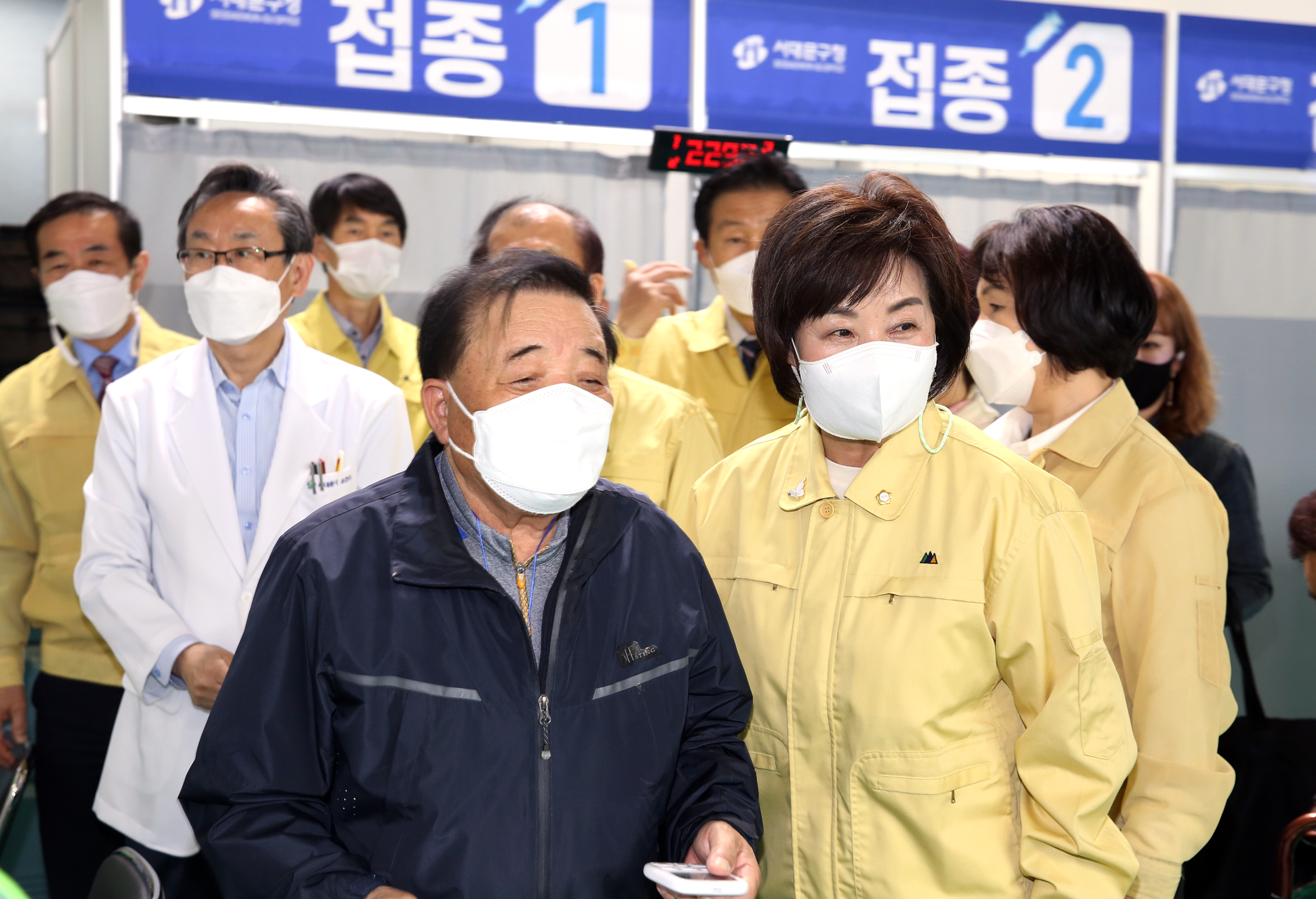 코로나 예방접종 센터 행정복지위원회 현장방문 24