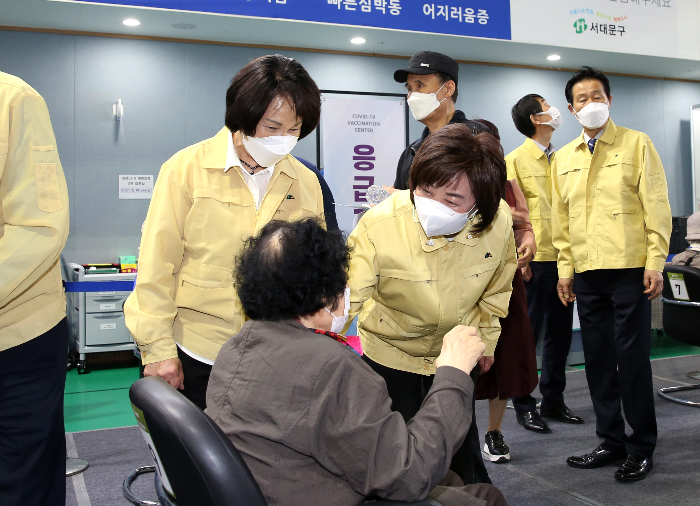 코로나 예방접종 센터 행정복지위원회 현장방문 27
