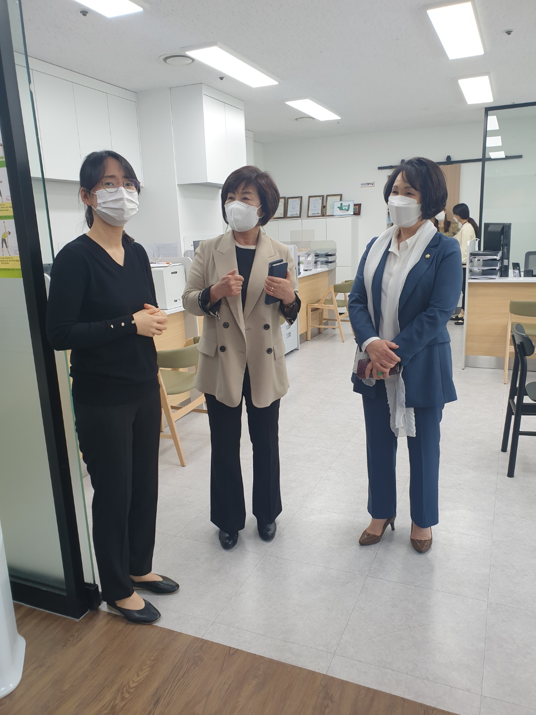 서대문구 수어통역센터 방문(박경희의장 자료제공) 4