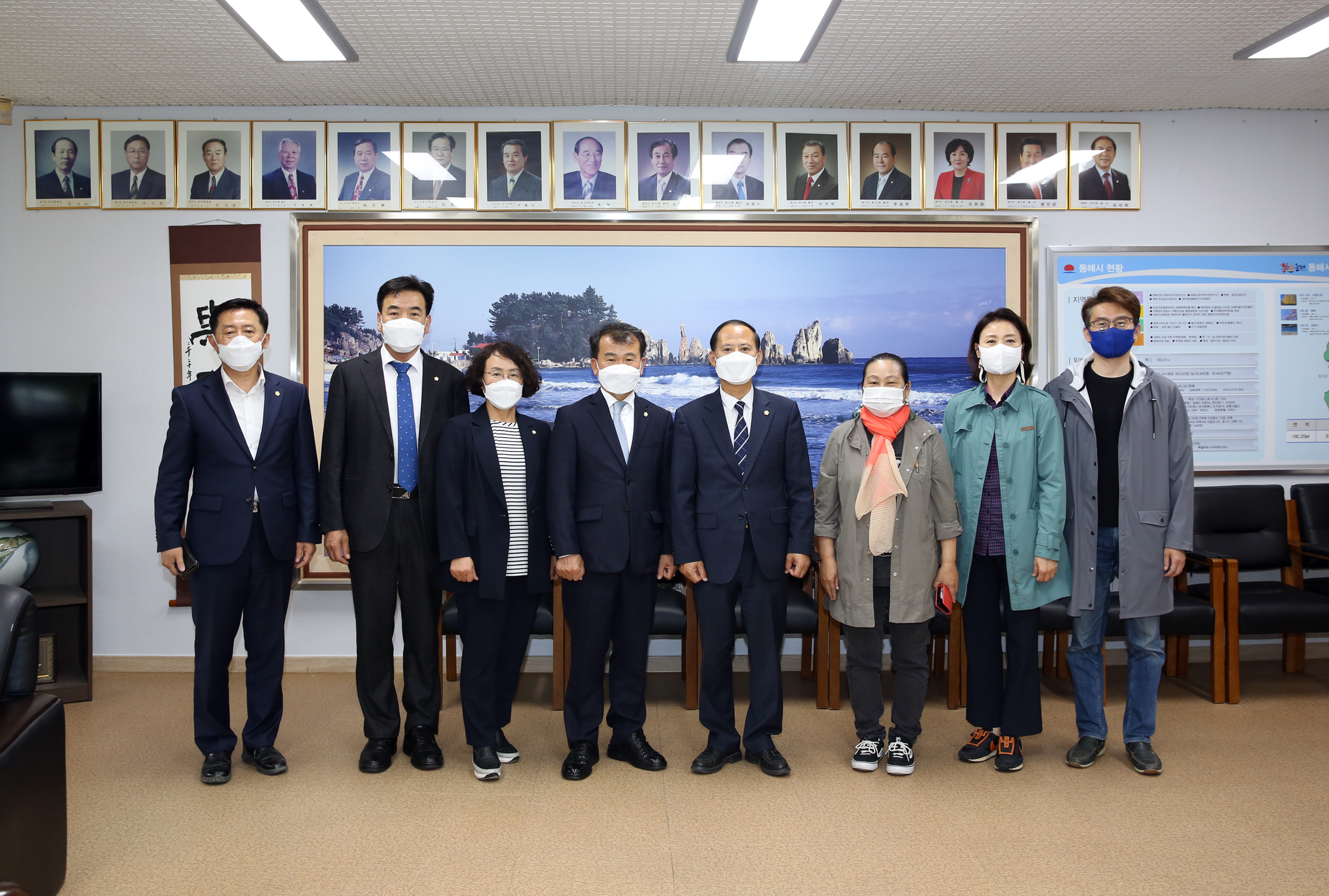 동해시의회 의장단과의 차담회(재정건설위원회 비교시찰) 4