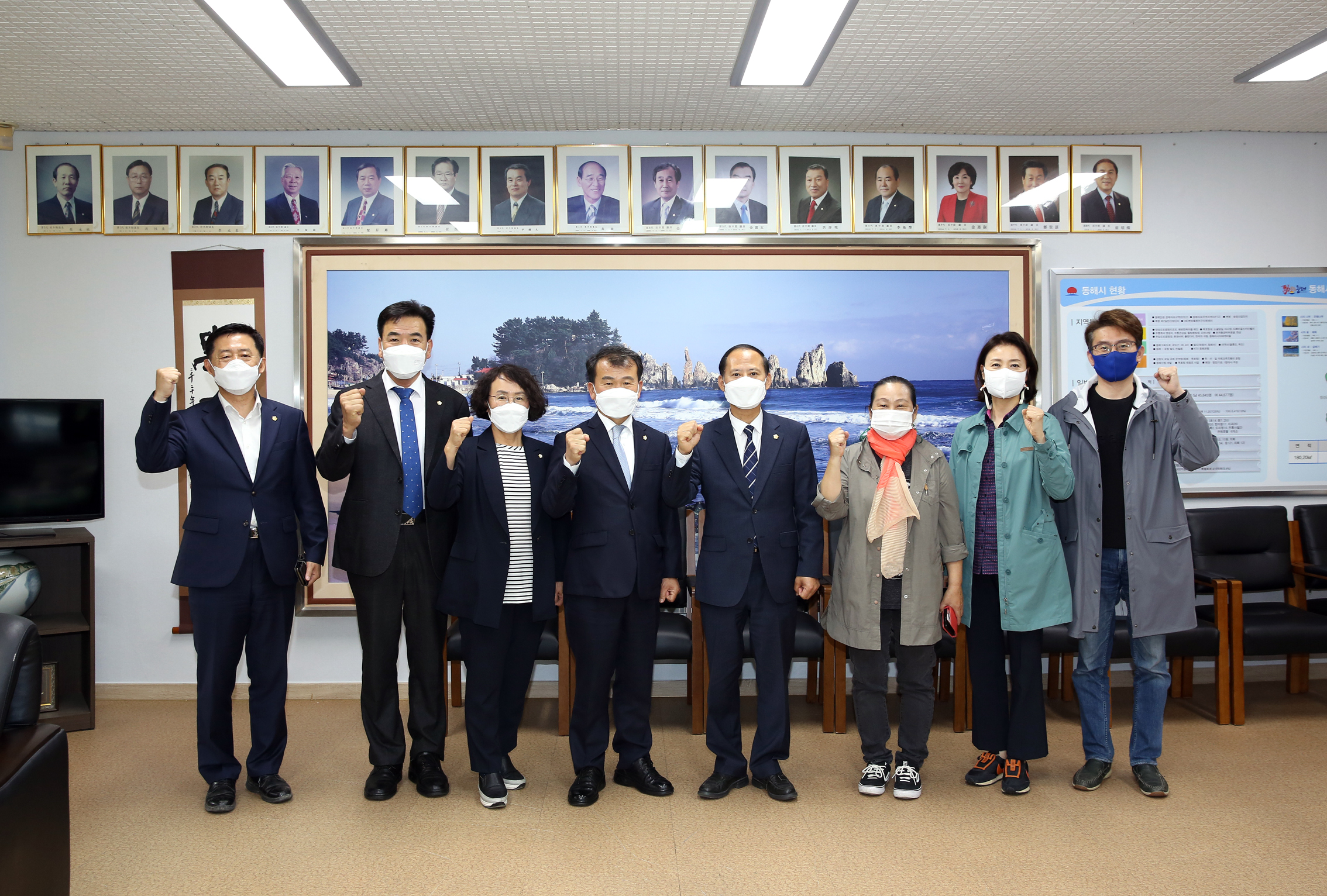 동해시의회 의장단과의 차담회(재정건설위원회 비교시찰) 5