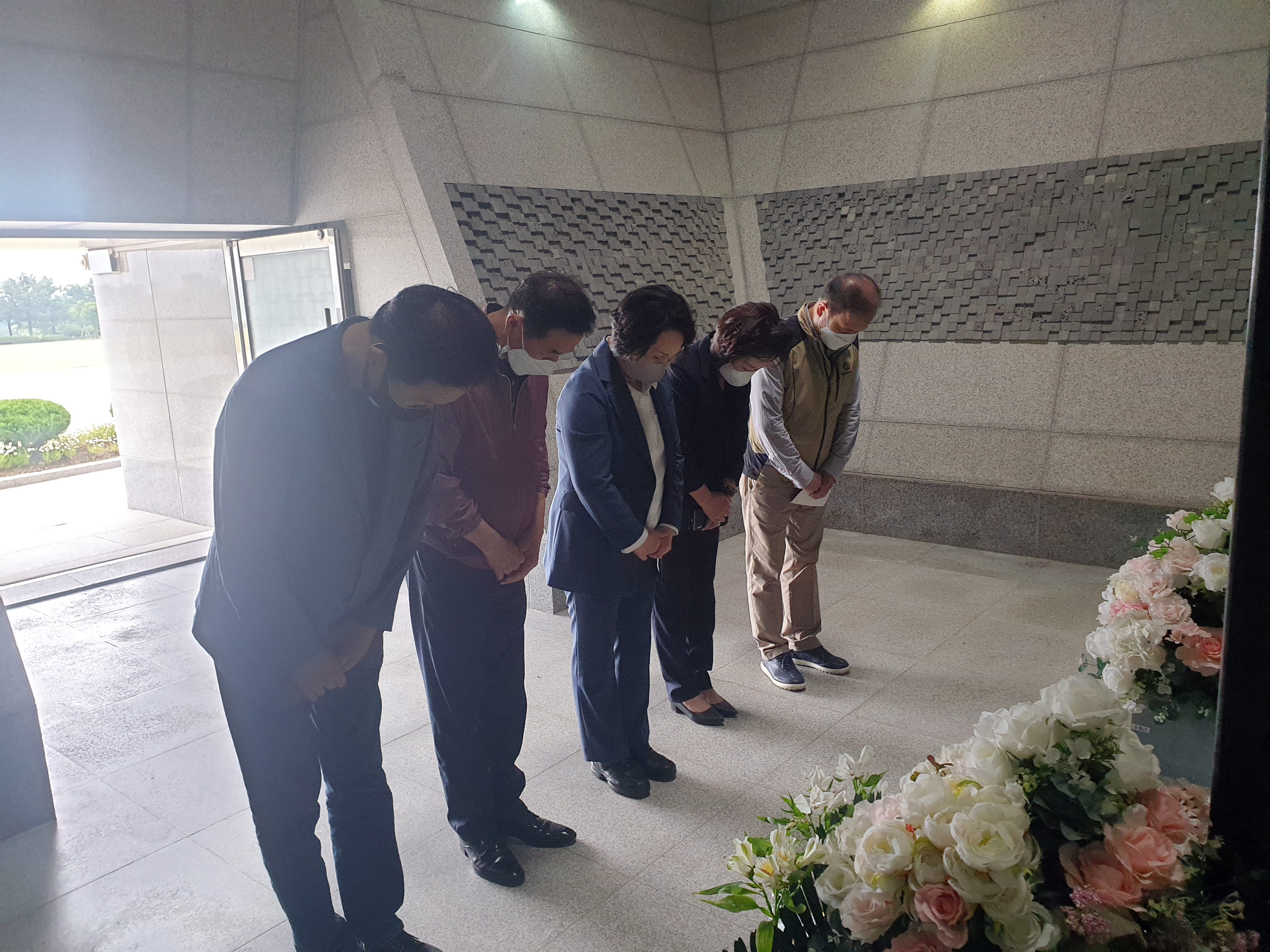 제주 4.3 평화공원 현장방문(박경희의장 자료제공) 2