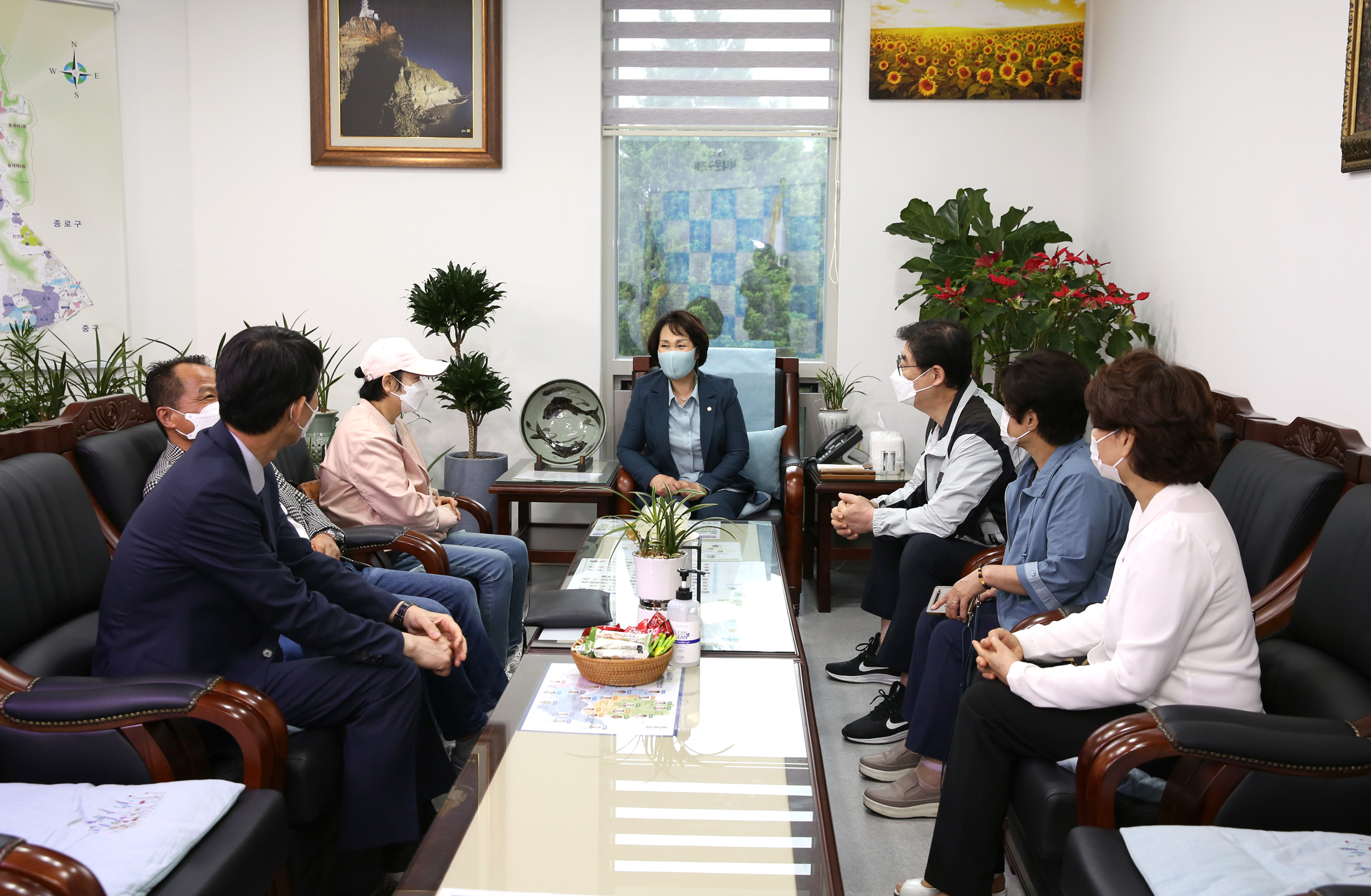 통장협의회 임원과의 간담회 4
