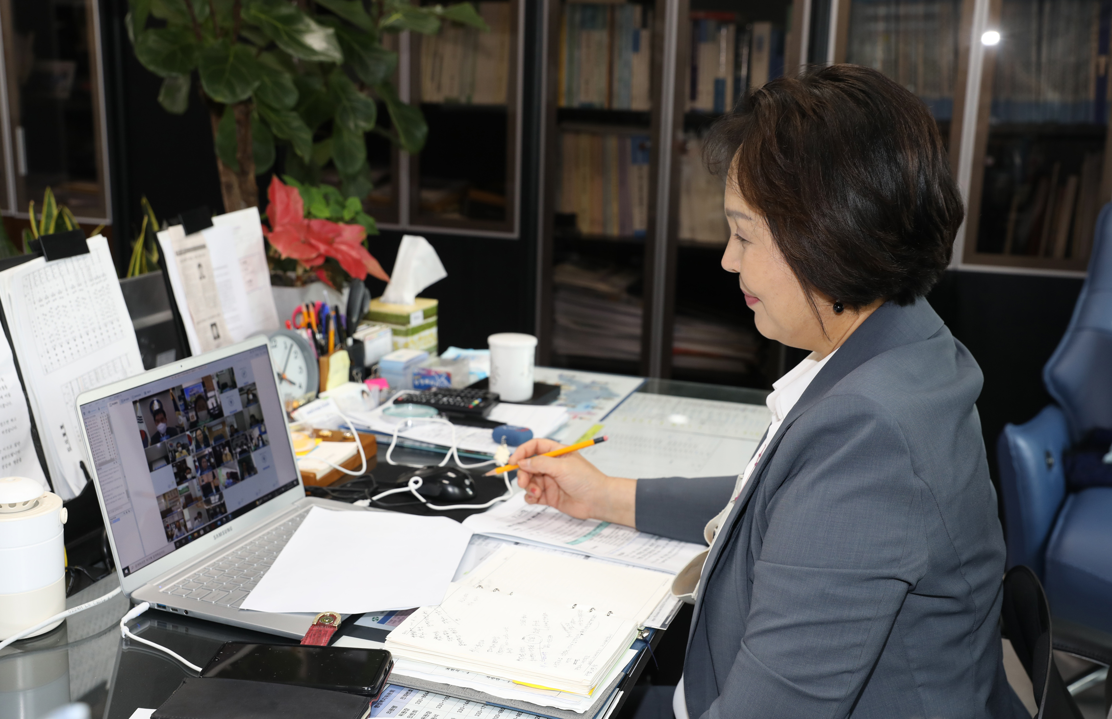 의장협의회 8월 온라인 월례회 3