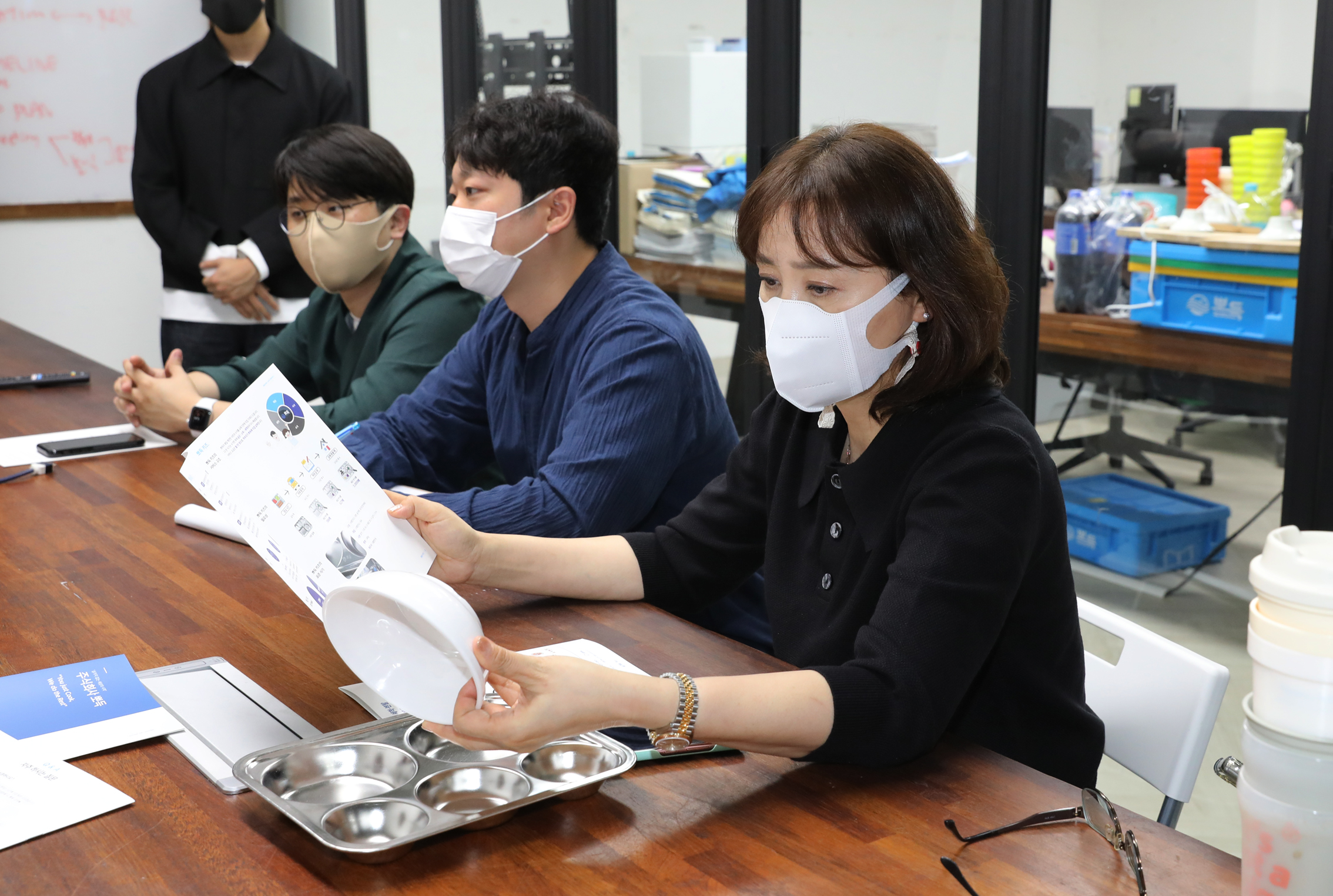 다회용기 식기시스템 업체방문(뽀득) 22