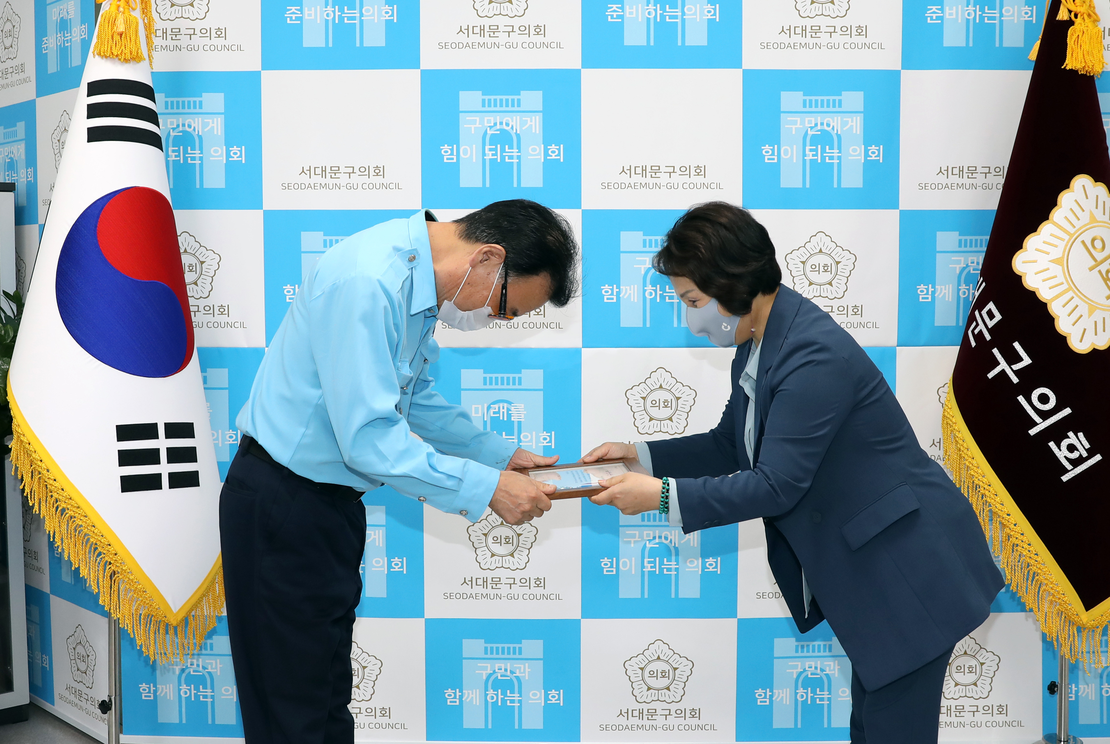모범구민 의장 표창 수여식 15