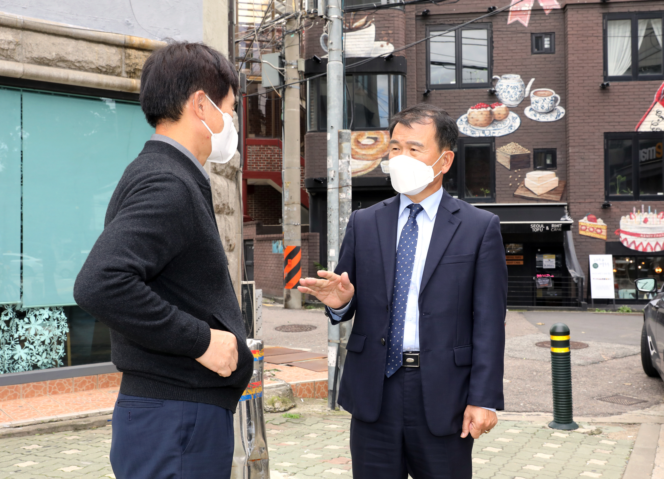 연희 대우아파트 일대 도로개설 현장방문 1
