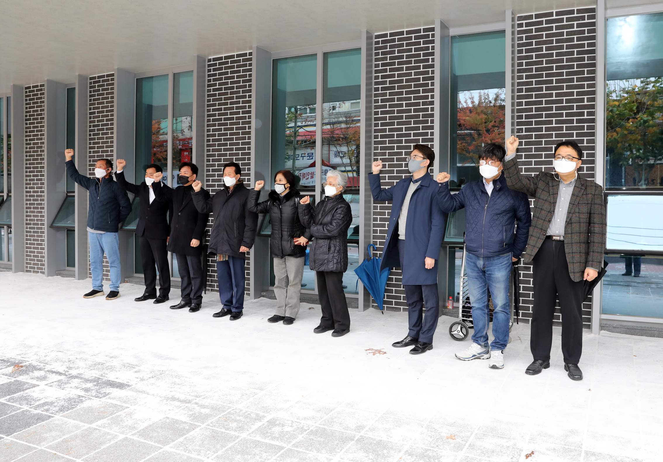 강경대열사 산화장소 바닥동판 완공식 4