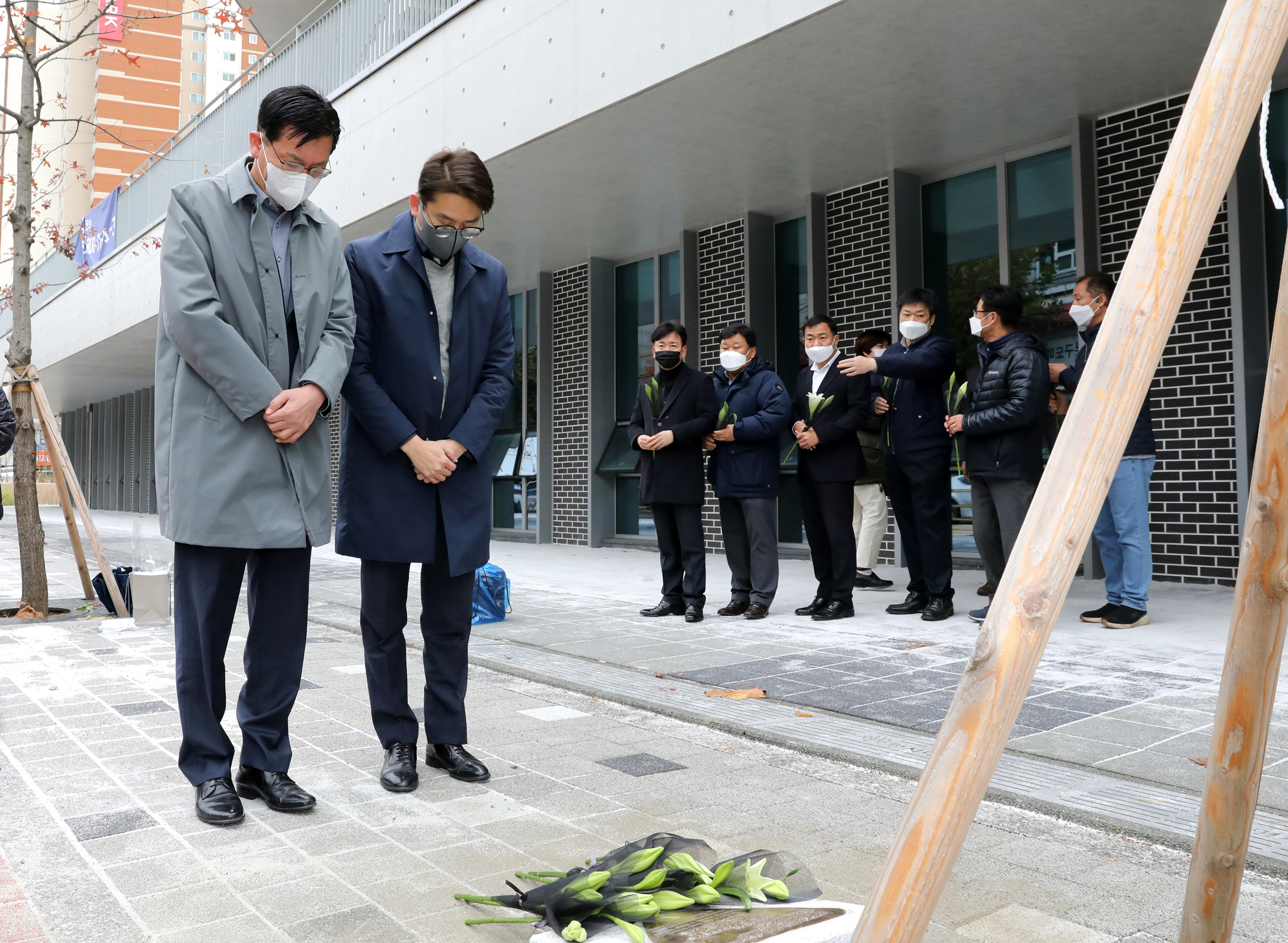 강경대열사 산화장소 바닥동판 완공식 8