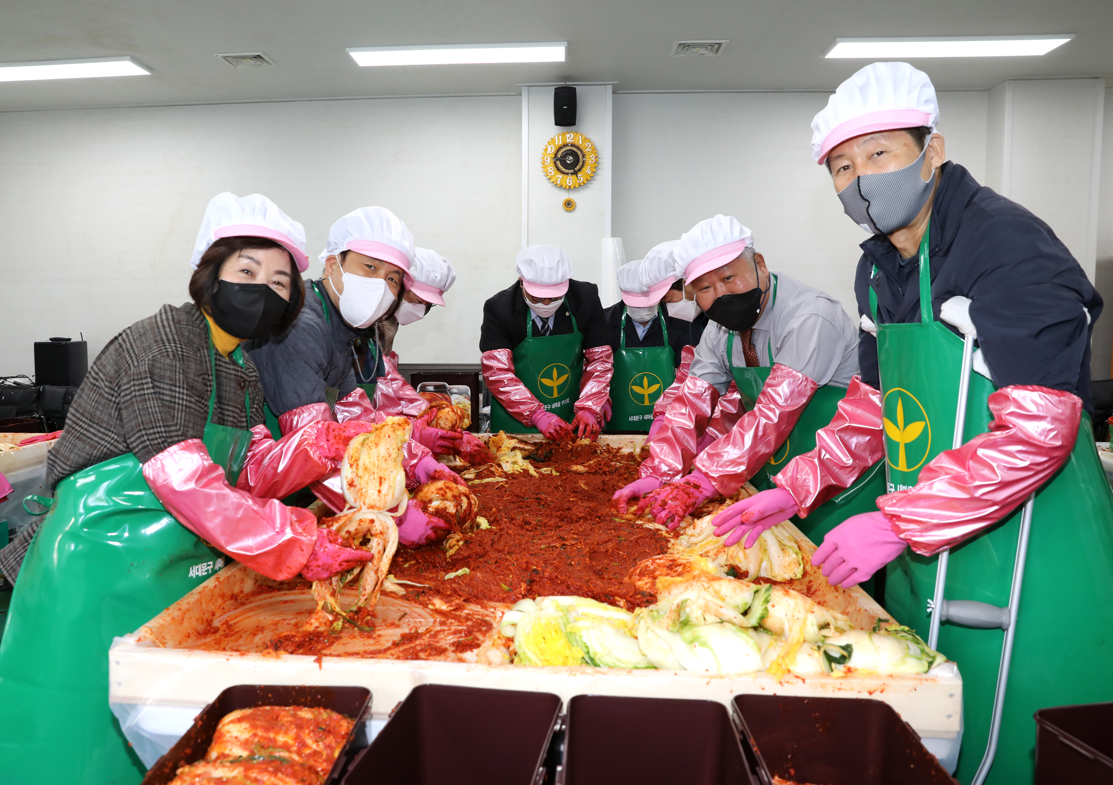 새마을부녀회 2021년 사랑의 김장나누기(충현,북아현,연희,홍제1,홍제3, 홍은1,북가좌1) 2