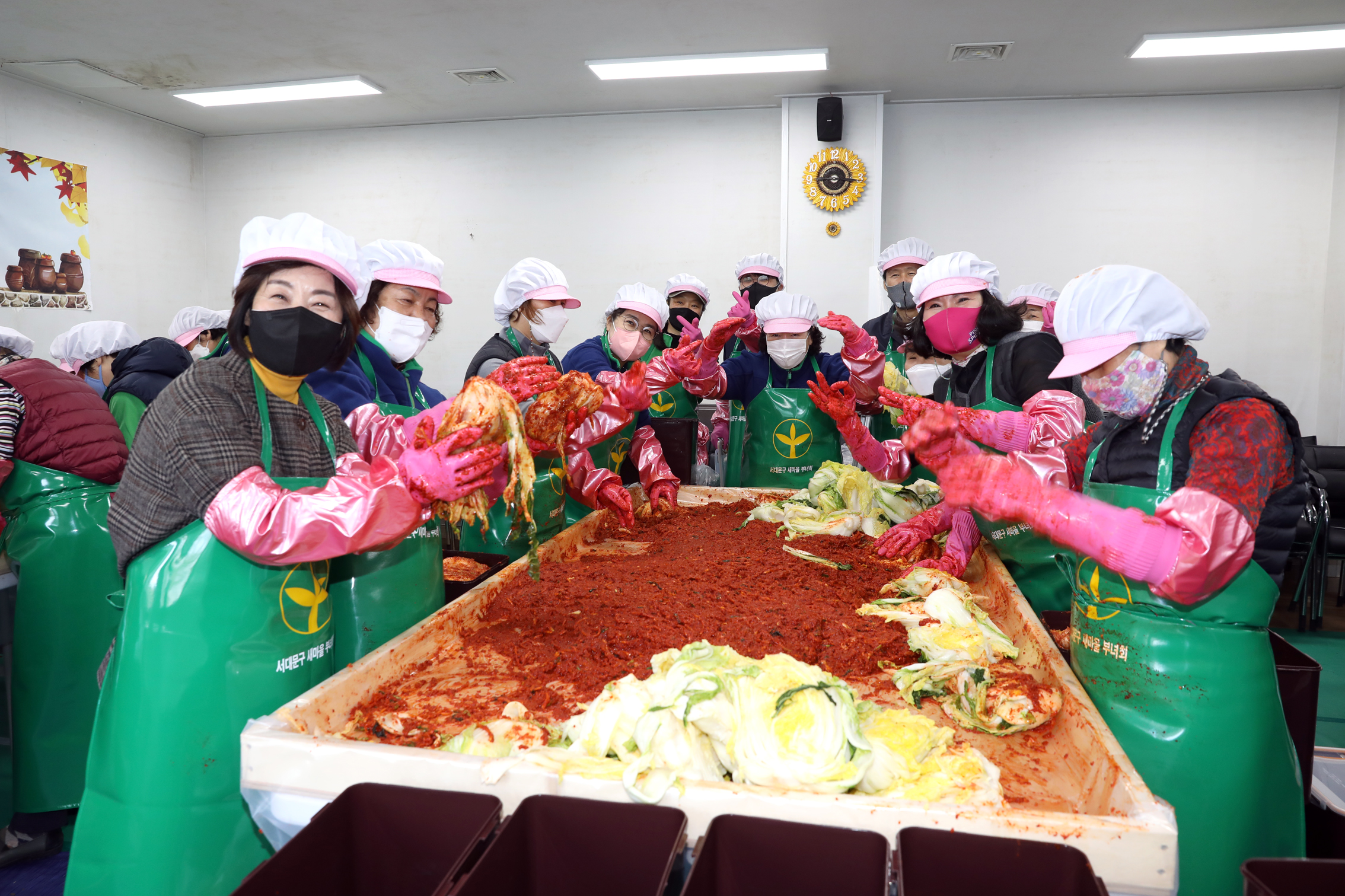 새마을부녀회 2021년 사랑의 김장나누기(충현,북아현,연희,홍제1,홍제3, 홍은1,북가좌1) 3